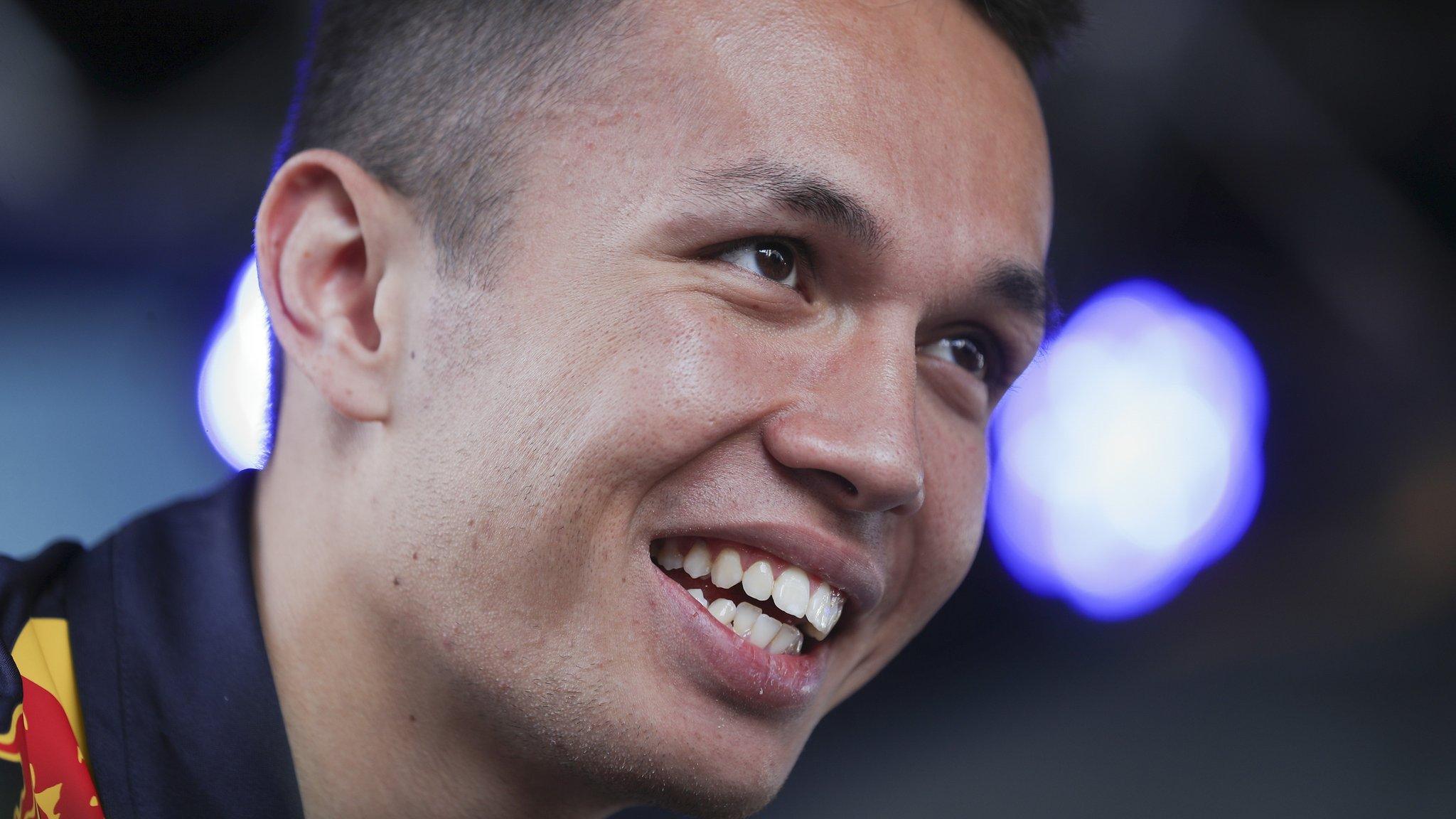 Red Bull F1 driver Alex Albon