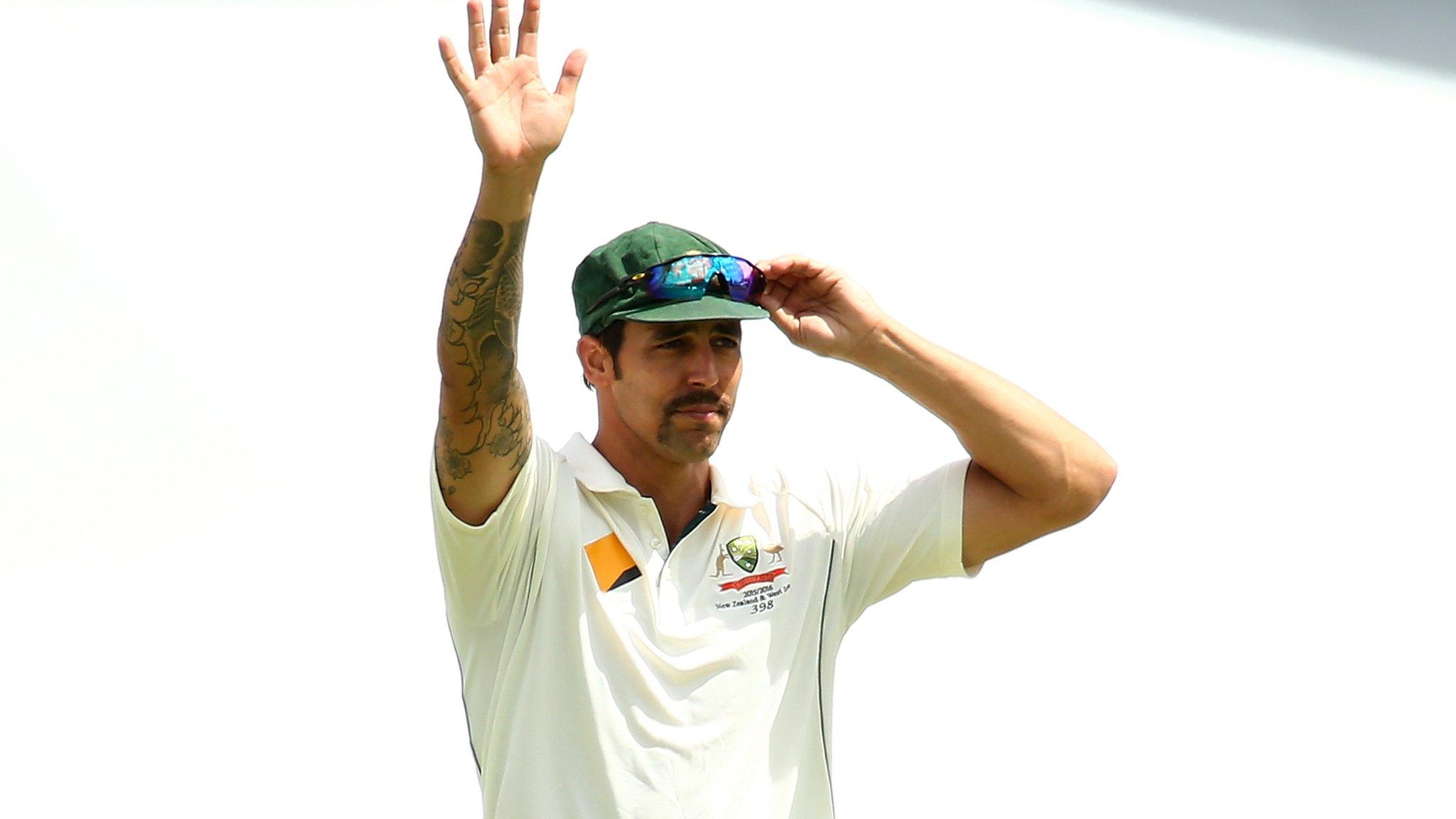 Mitchell Johnson of Australia