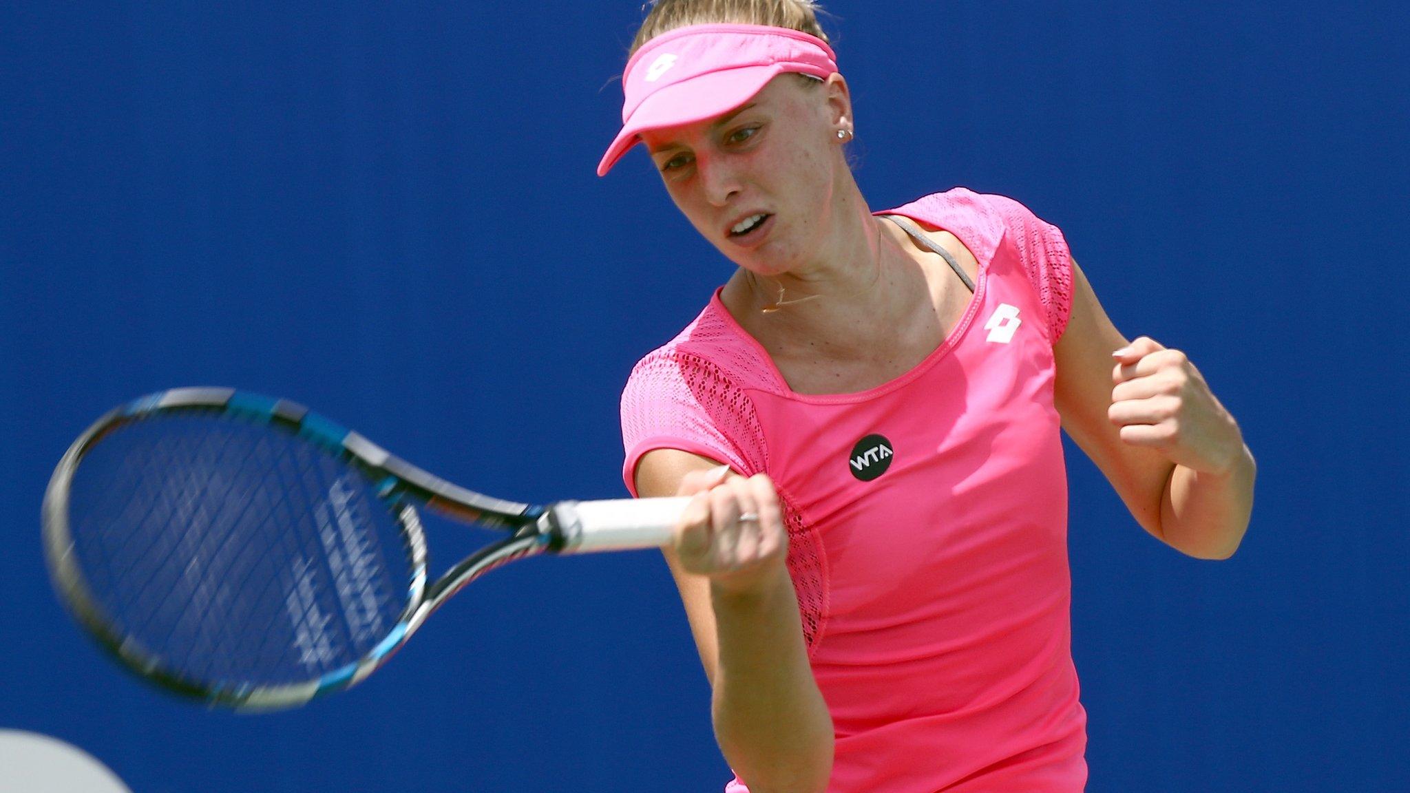 Britain's Naomi Broady in action in Malaysia