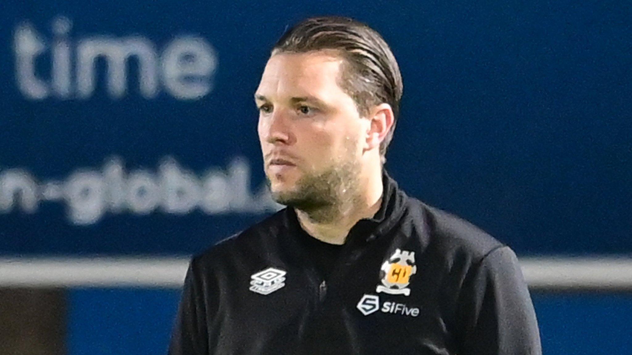 Cambridge United head coach Mark Bonner