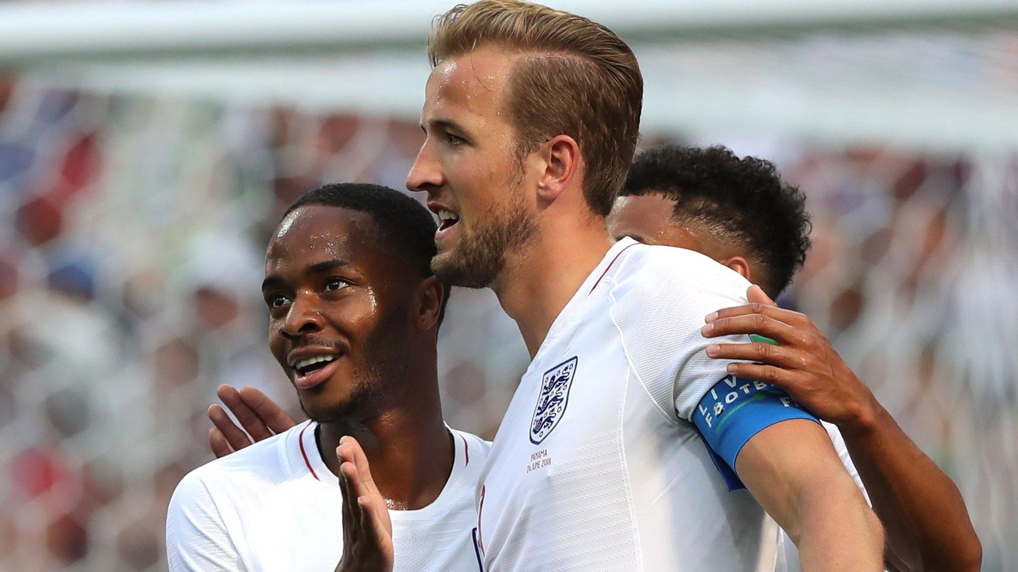 Raheem Sterling and Harry Kane