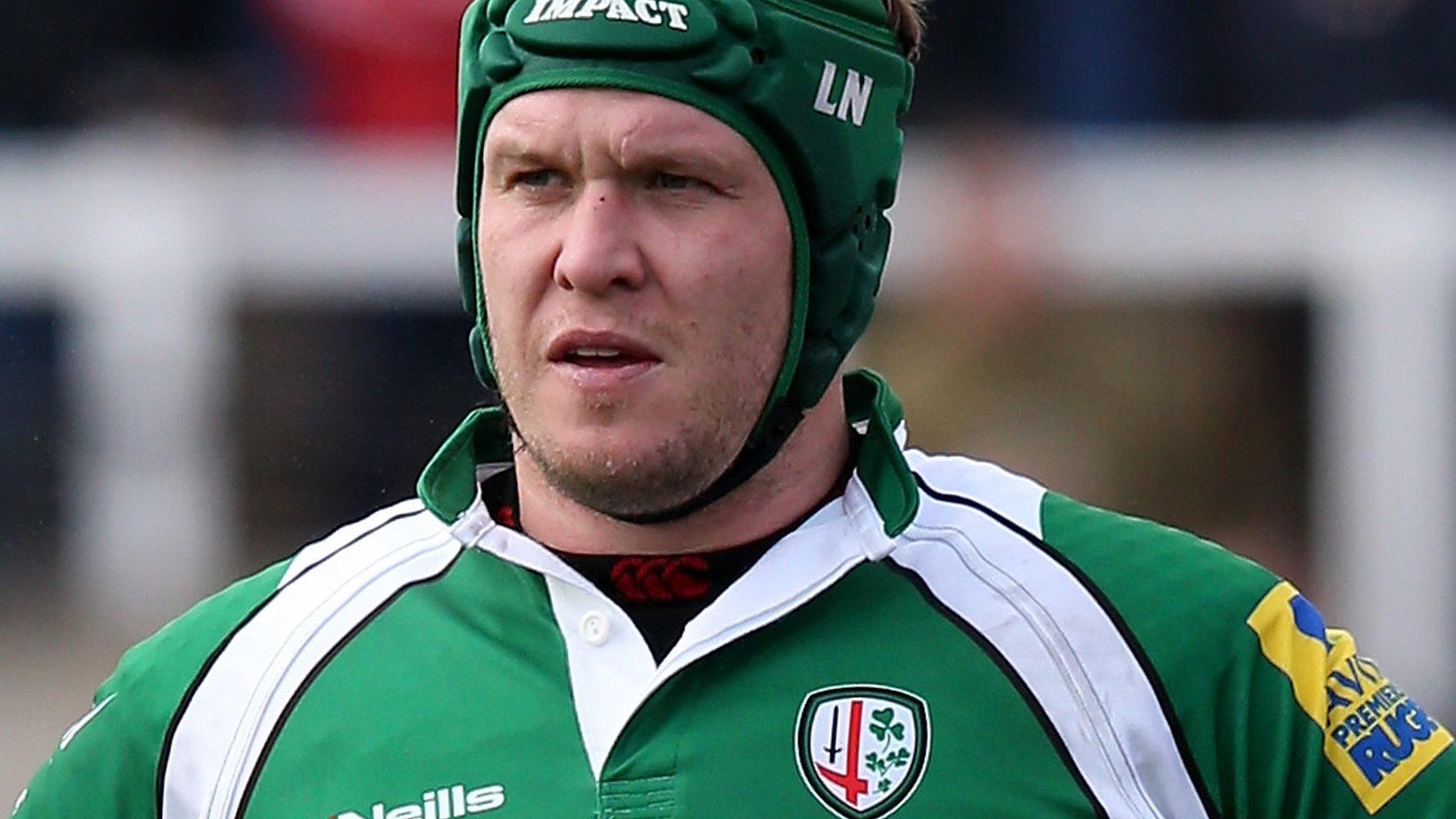 London Irish captain Luke Narraway