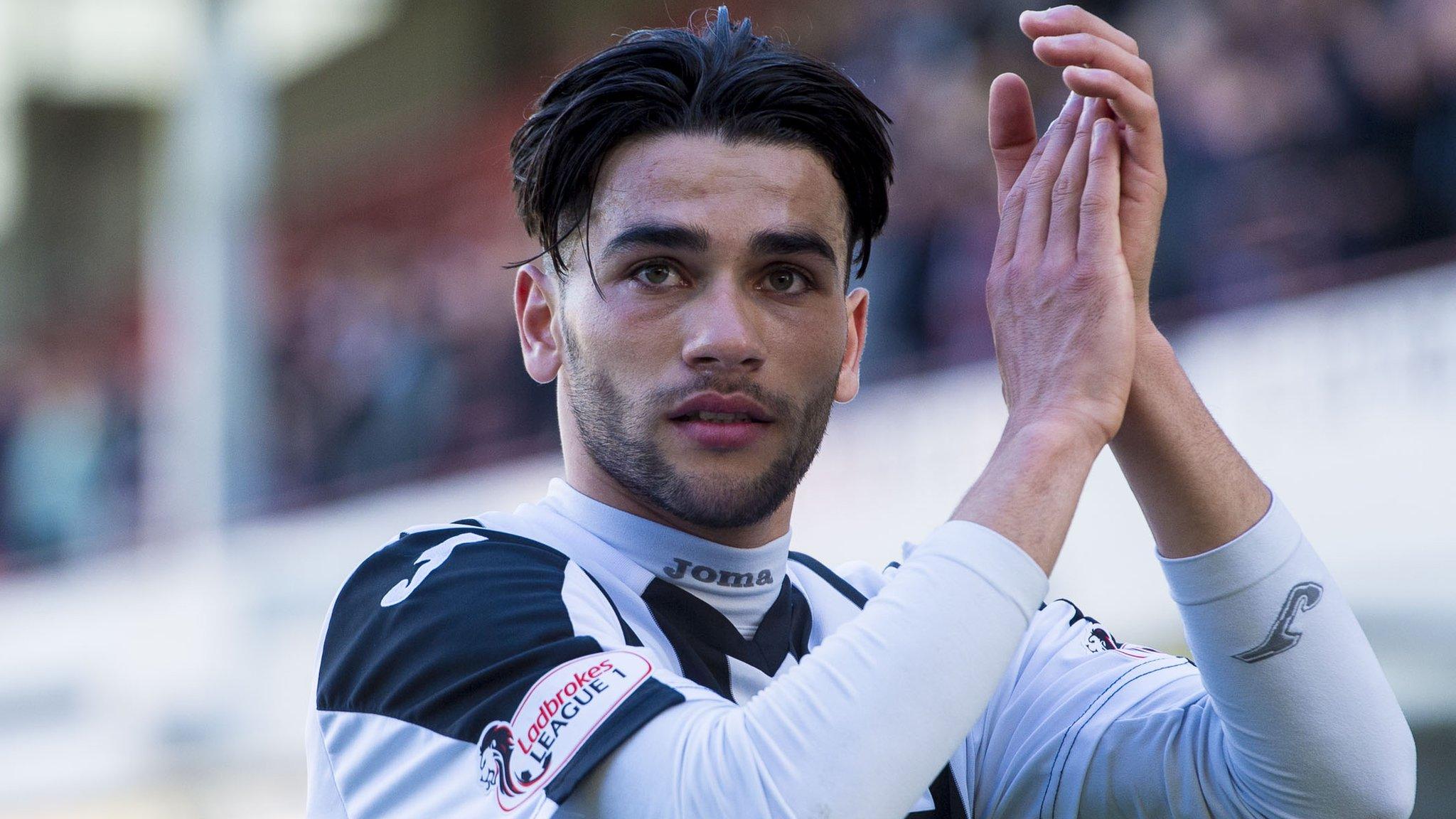 Dunfermline striker Faissal El Bakhtaoui