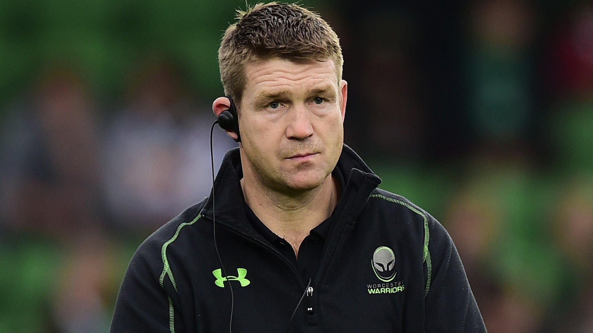 Worcester Warriors head coach Carl Hogg