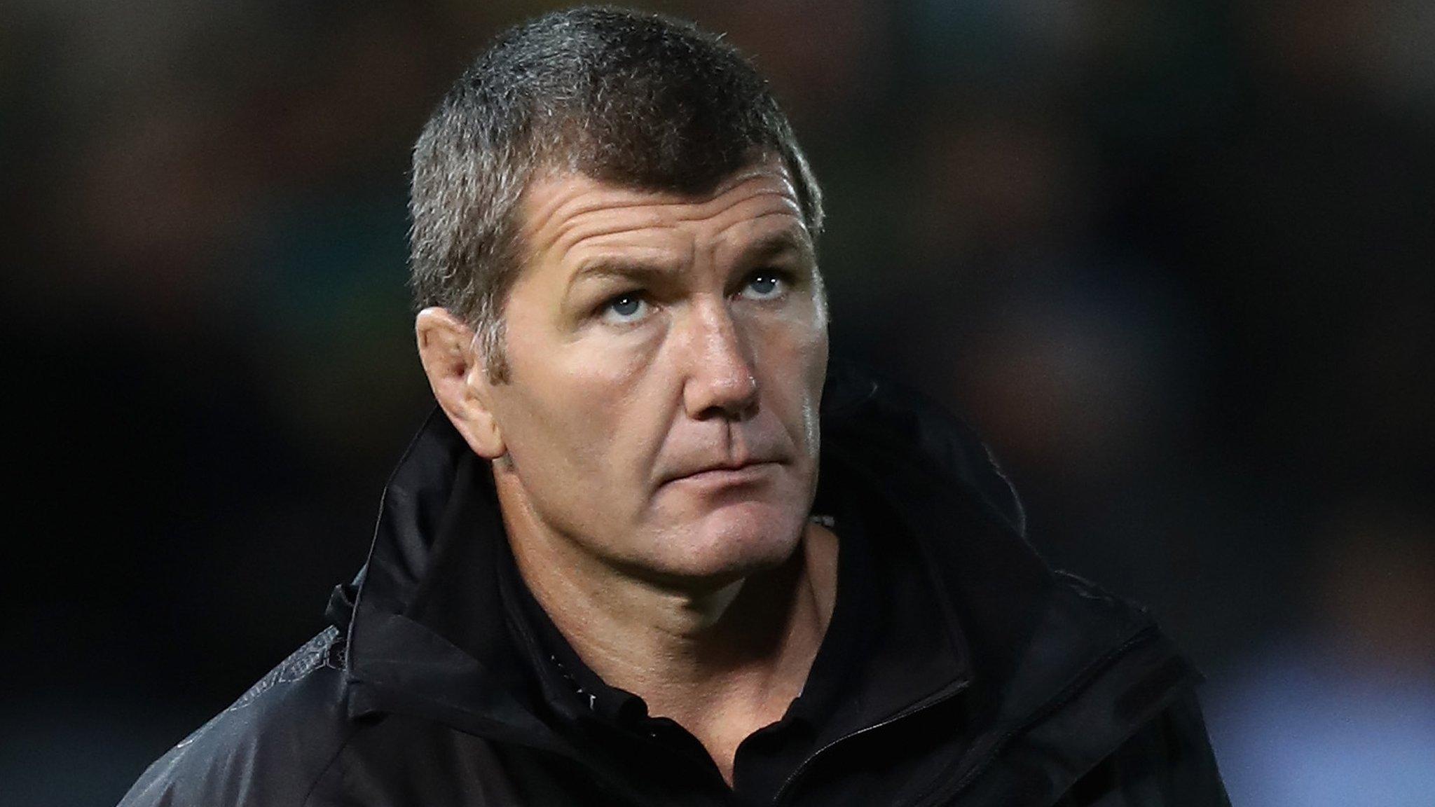 Exeter Chiefs head coach Rob Baxter