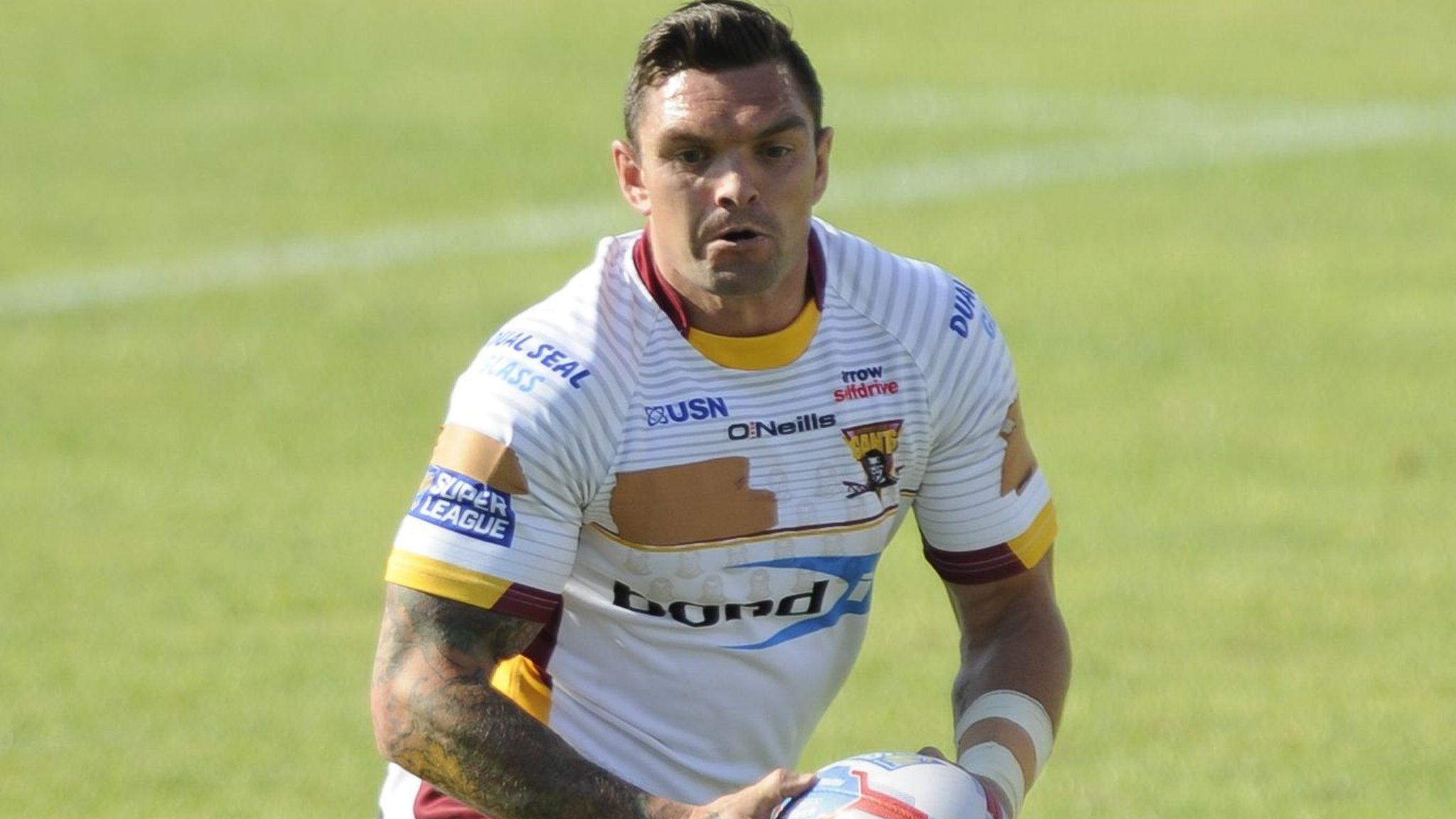 Danny Brough in action for Huddersfield