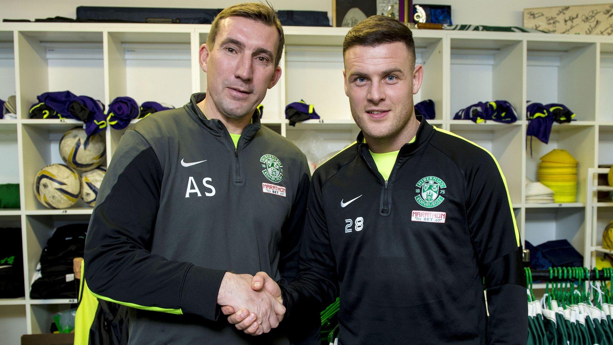 Alan Stubbs and Anthony Stokes