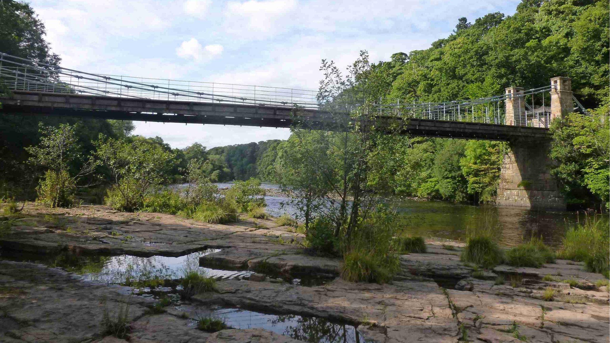 Whorlton Bridge from east elevation