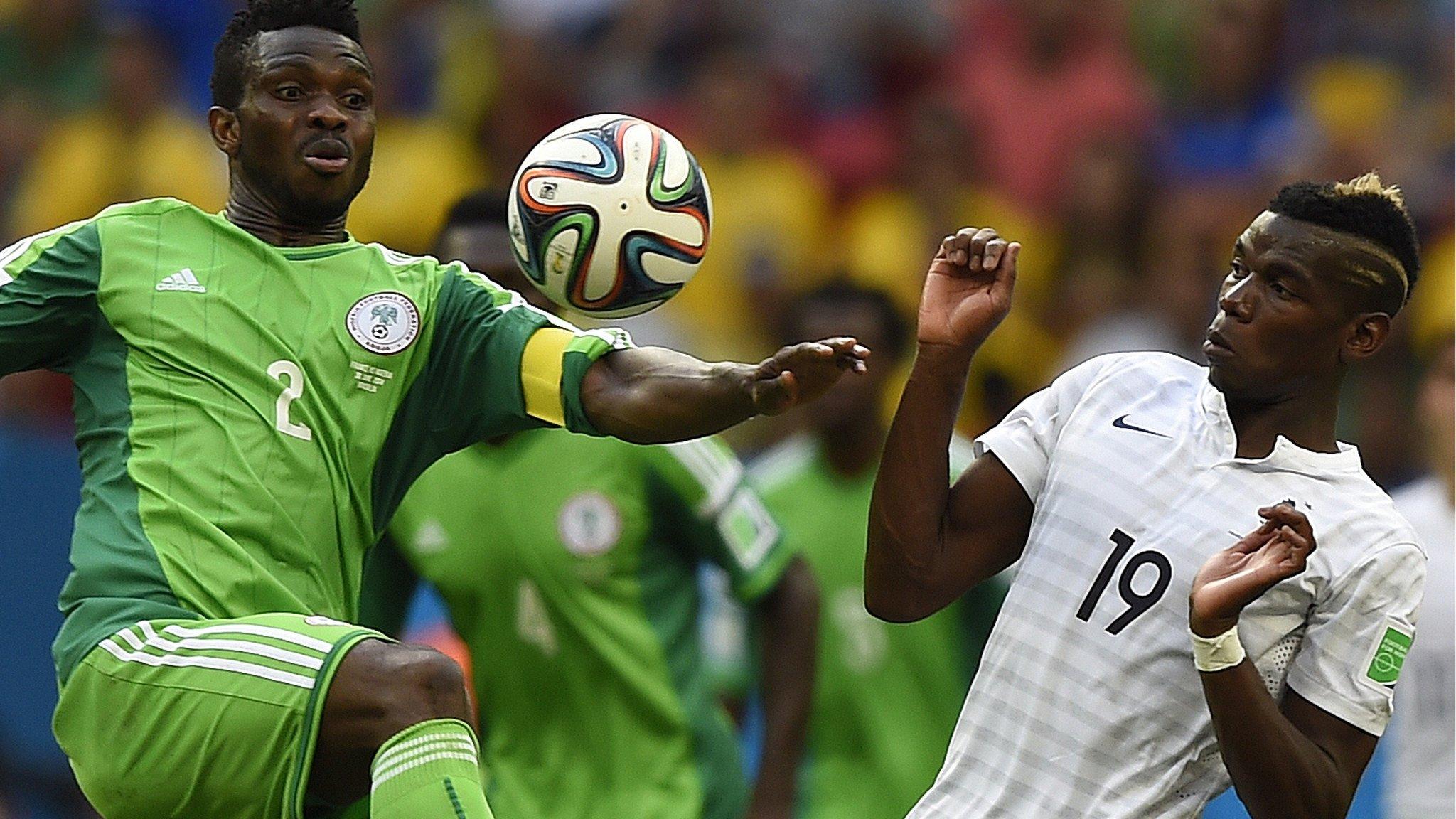 Nigeria v France at the 2014 World Cup