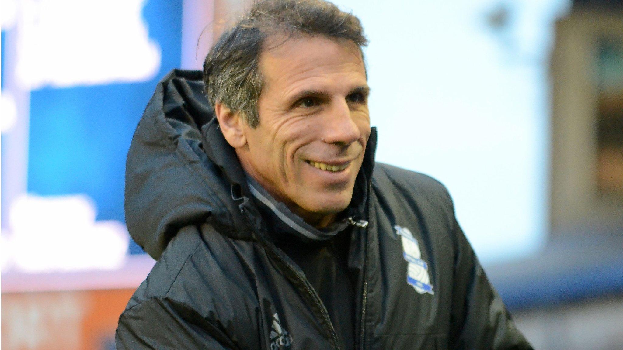 Birmingham City are still to win in six matches under Gianfranco Zola