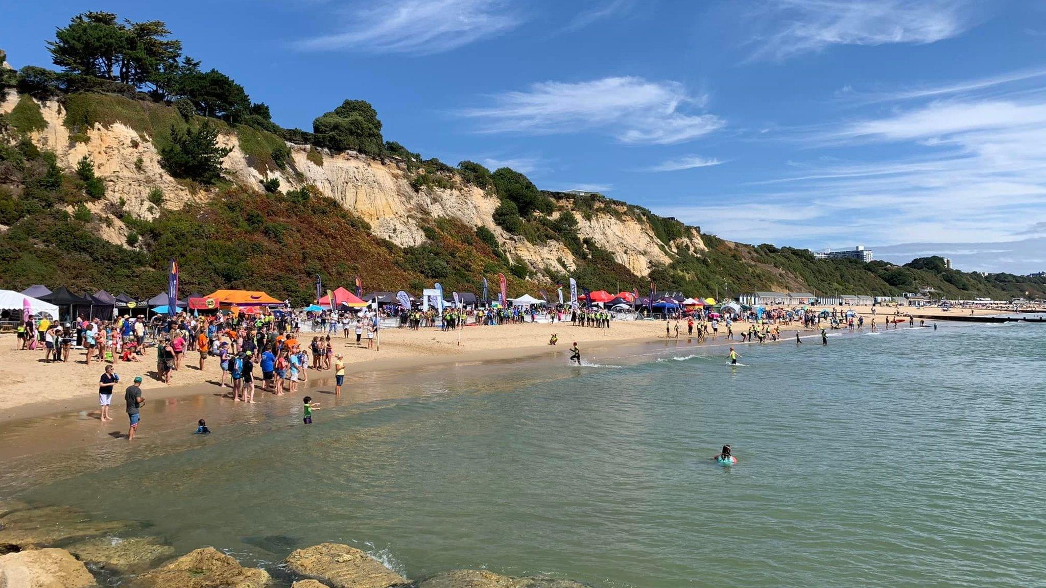 Branksome Dene beach