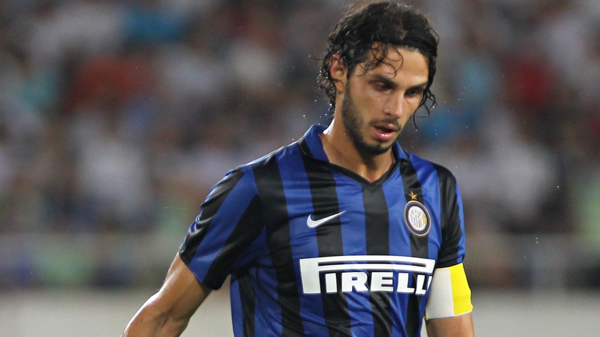 Inter Milan defender Andrea Ranocchia