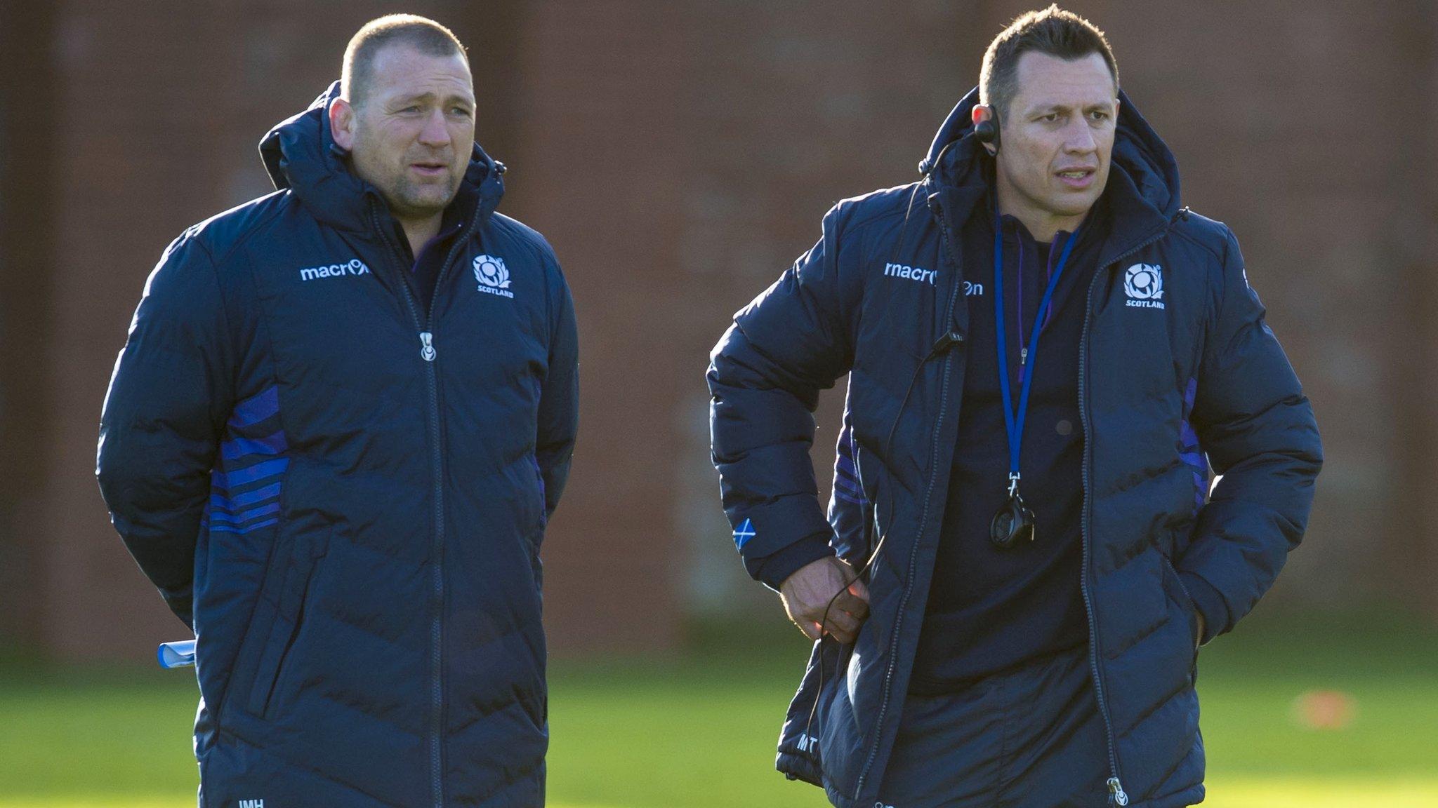 Humphreys (left) and Taylor have backed Scotland to achieve success over the next few years