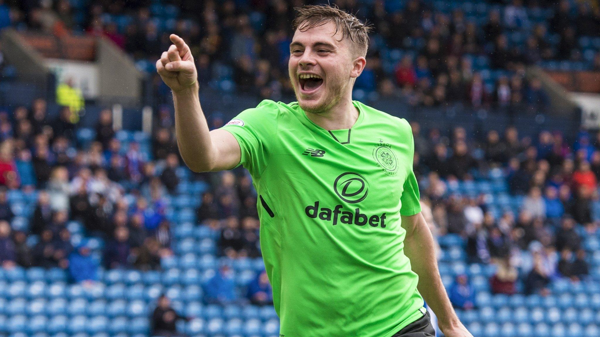 Celtic attacker James Forrest