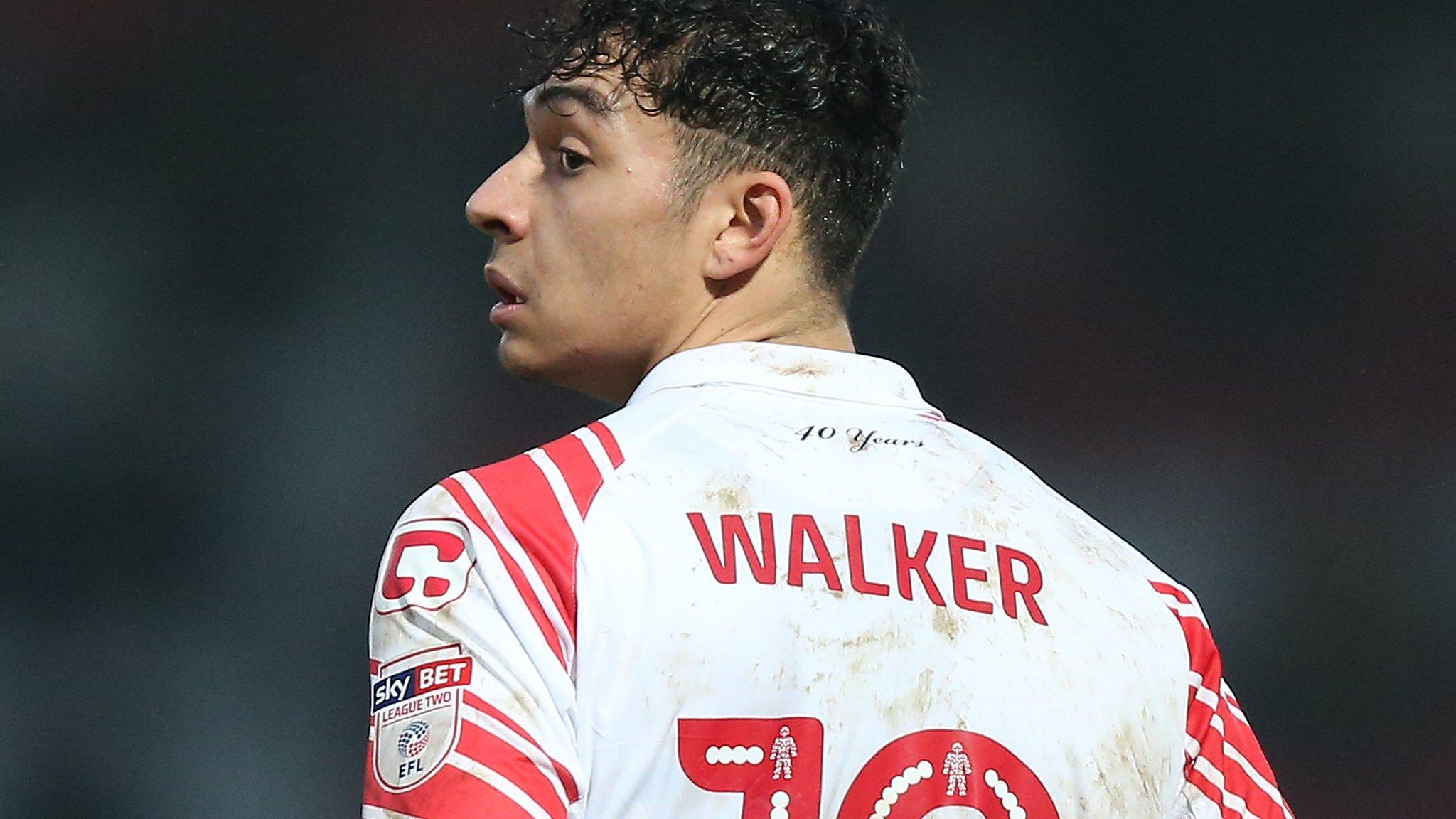 Tyler Walker has already been out on loan this season with League Two side Stevenage