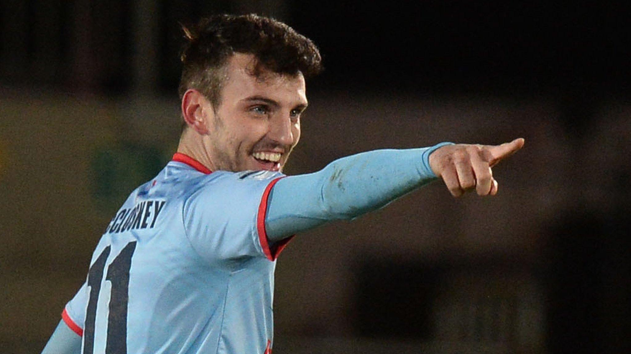 Conor McCloskey scored in Ballymena's 3-0 win over Ards