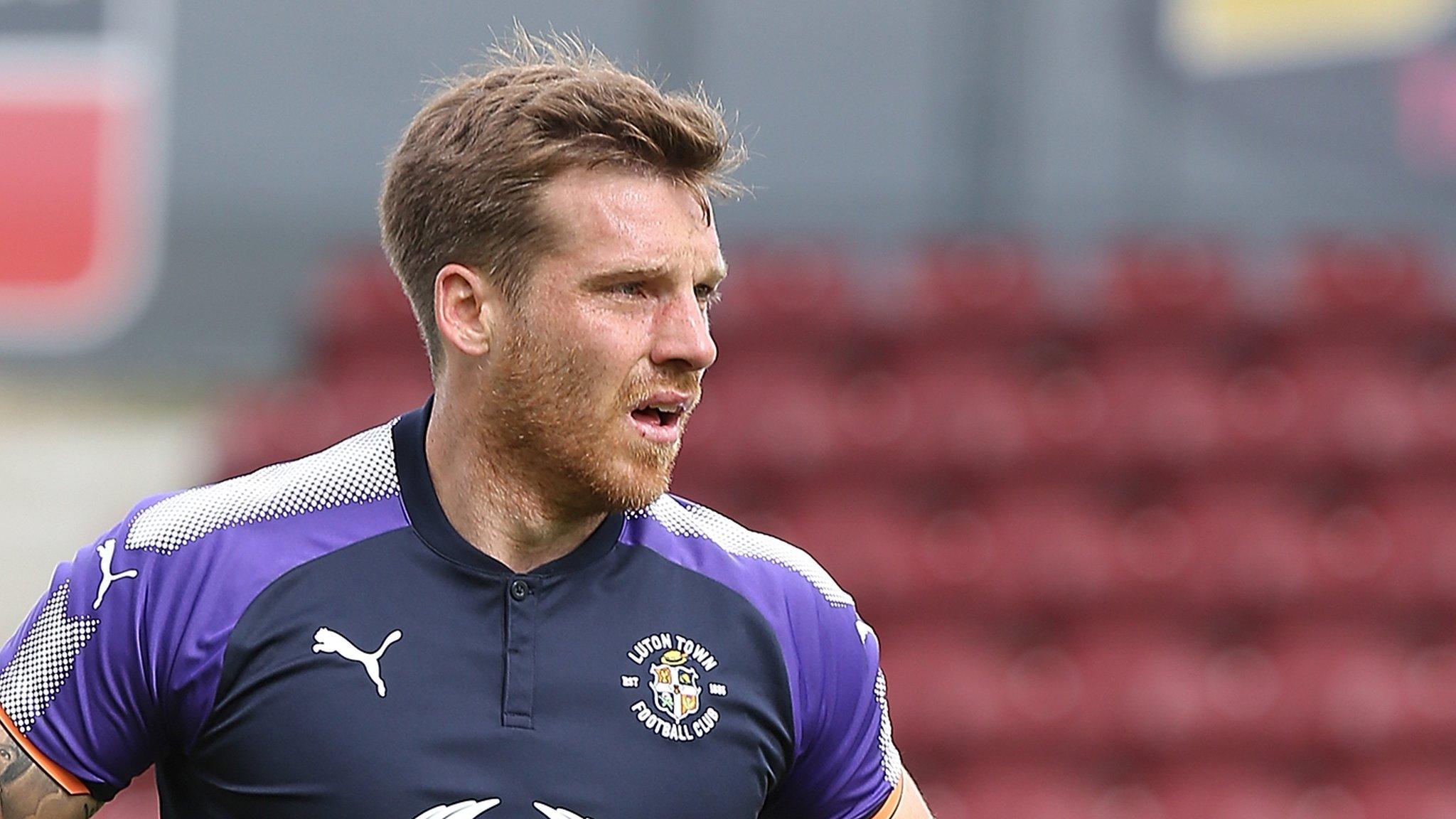 Johnny Mullins made 22 appearances for Luton Town this season