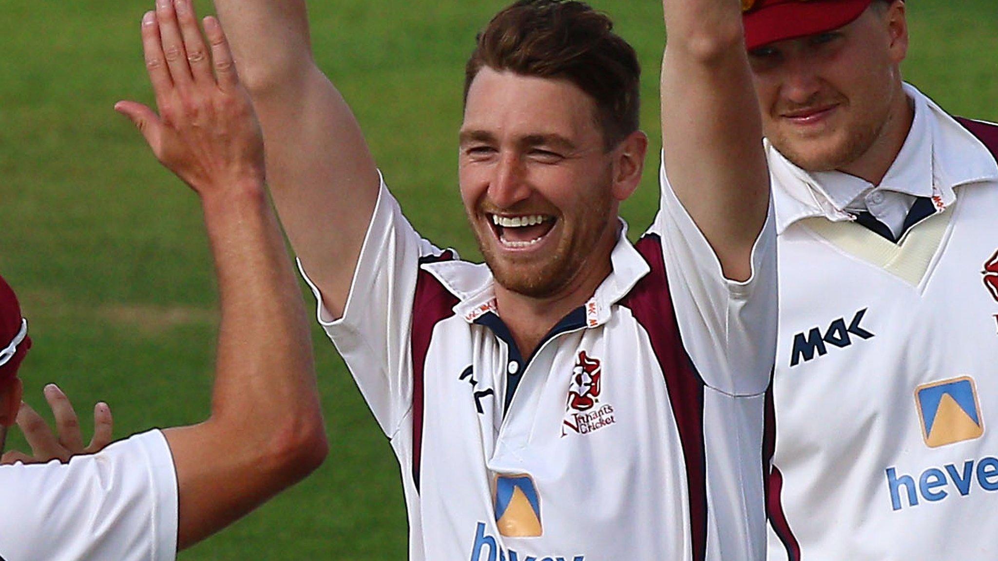 Northants paceman Richard Gleeson