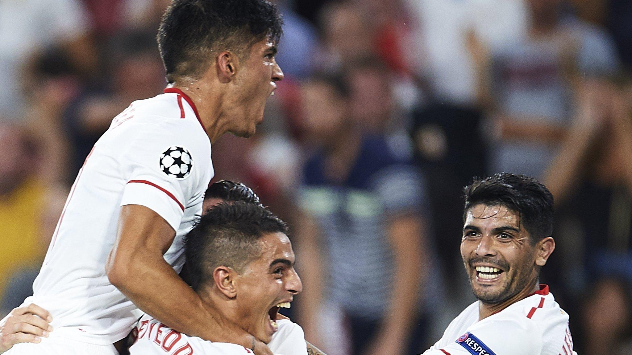 Sevilla celebrate