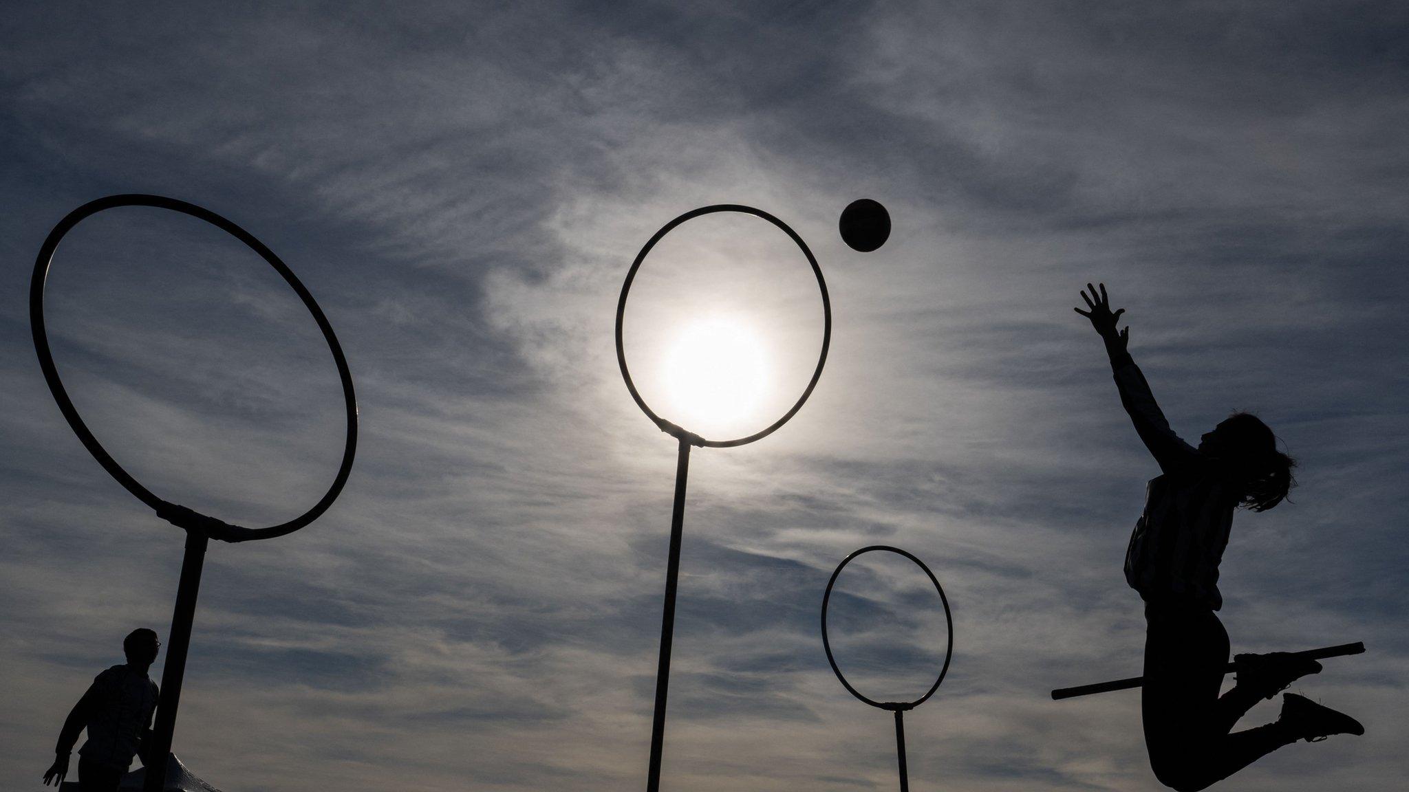 Quidditch game in France