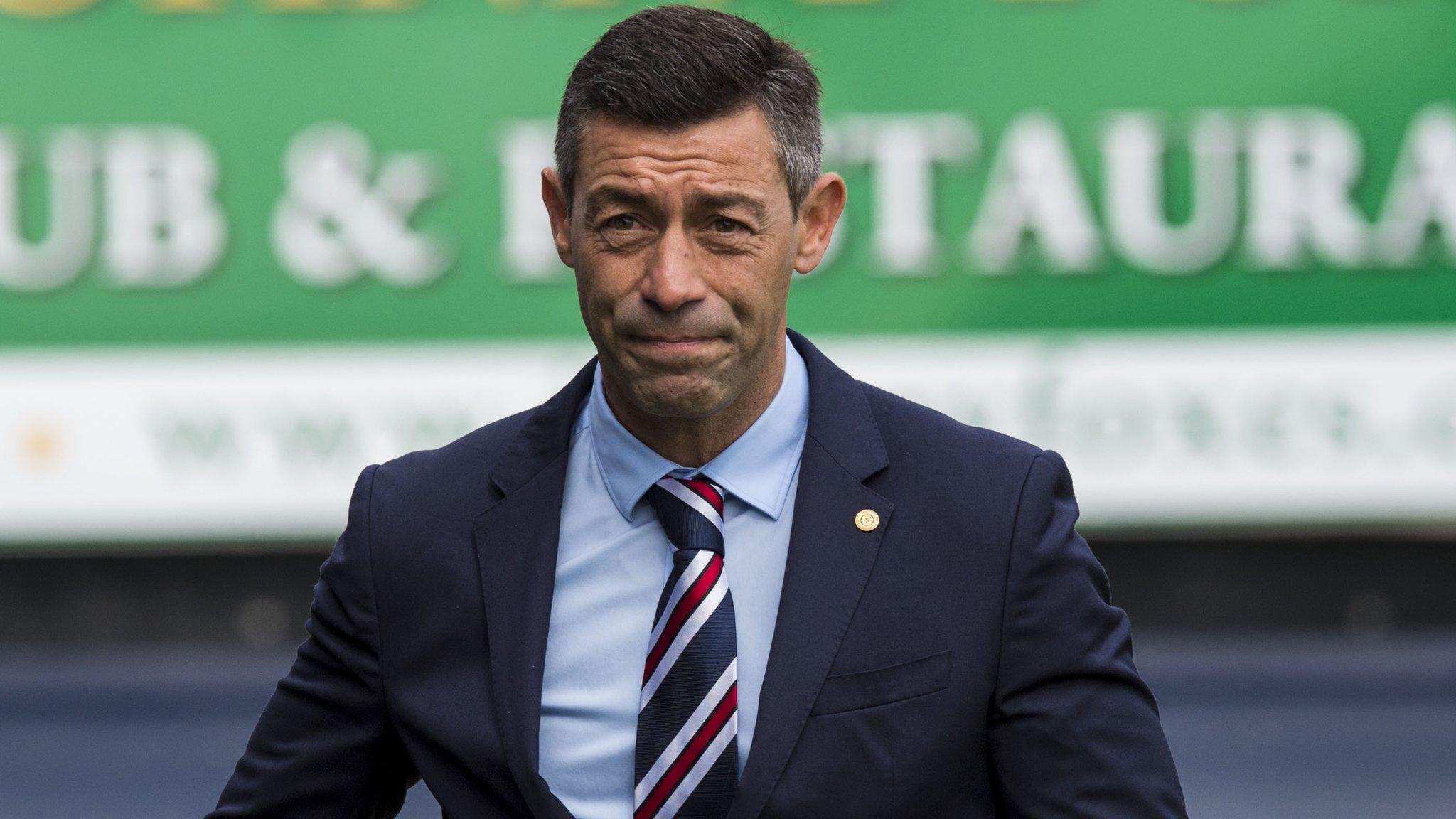 Rangers manager Pedro Caixinha