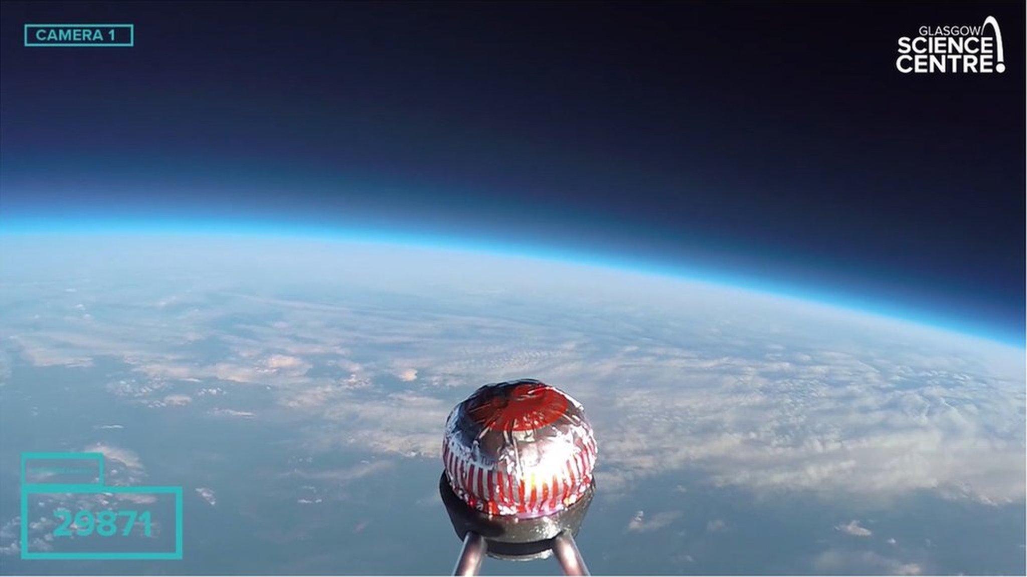 Tunnock's Teacake in space