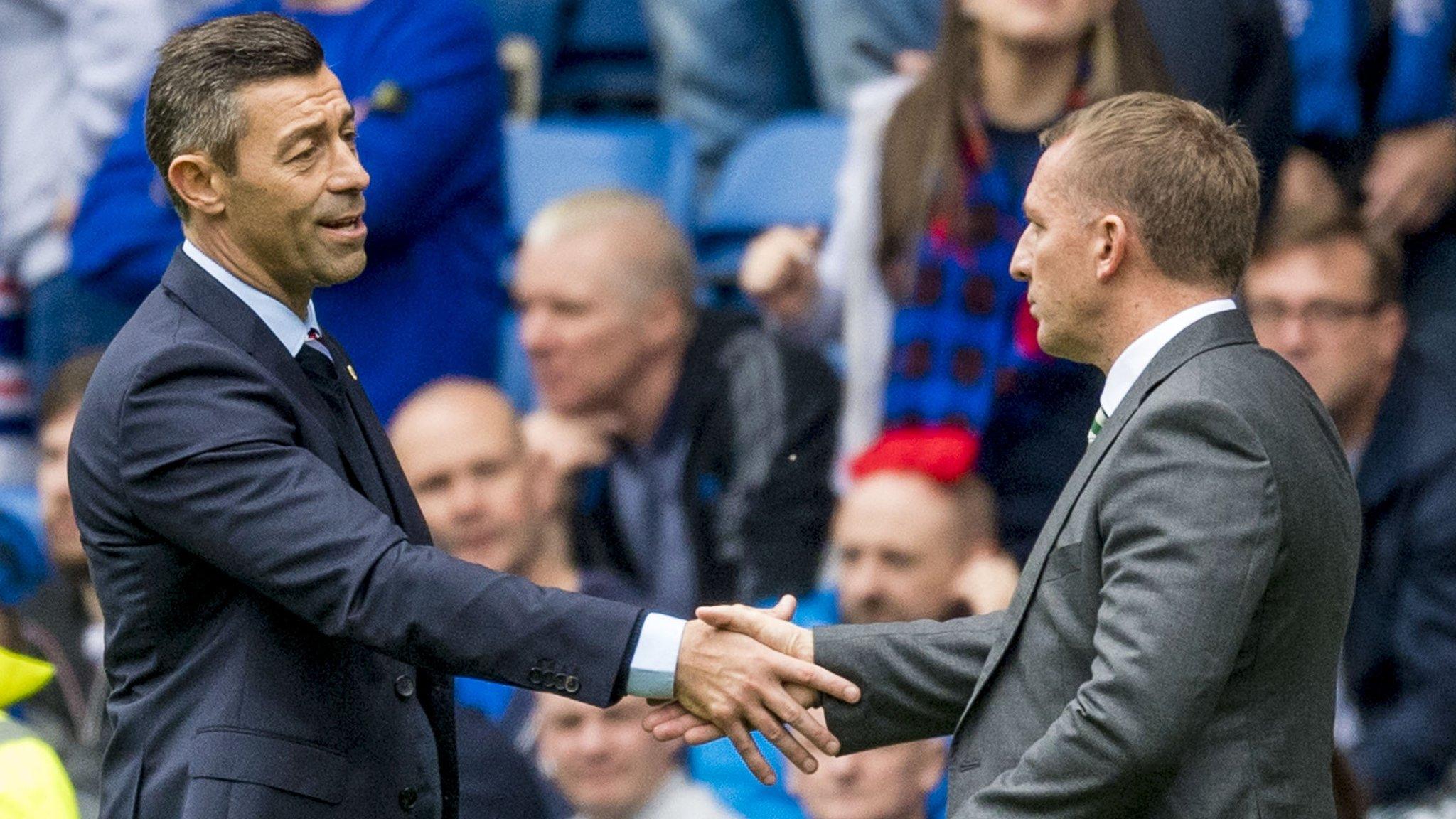 Pedro Caixinha and Brendan Rodgers