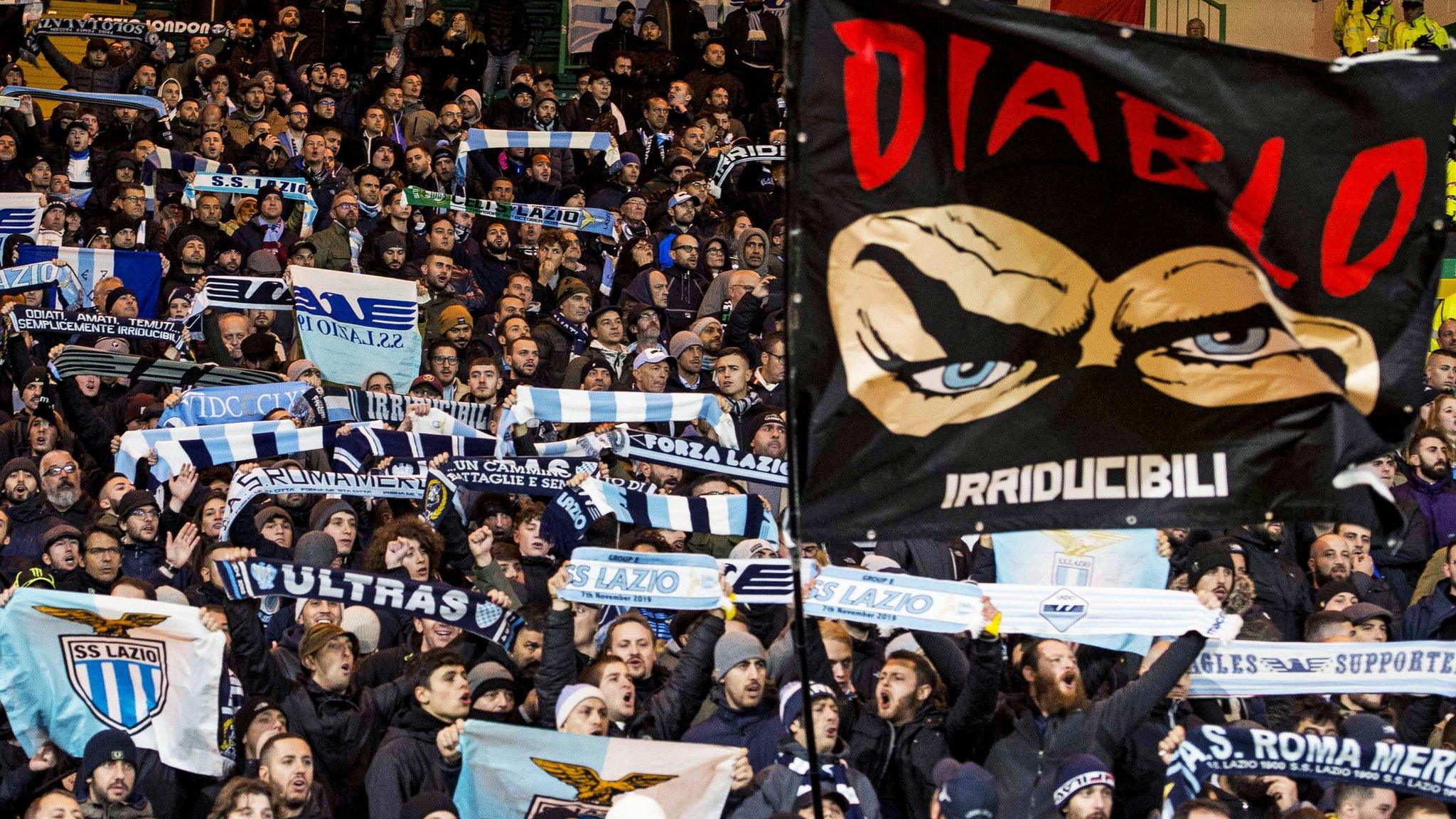 Lazio fans