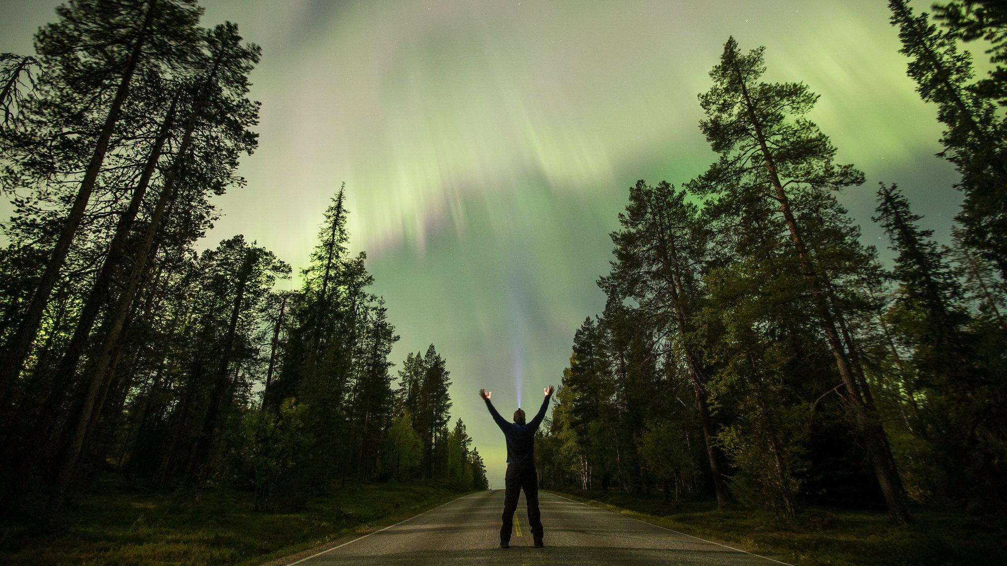 Aurora Borealis as seen from Lapland