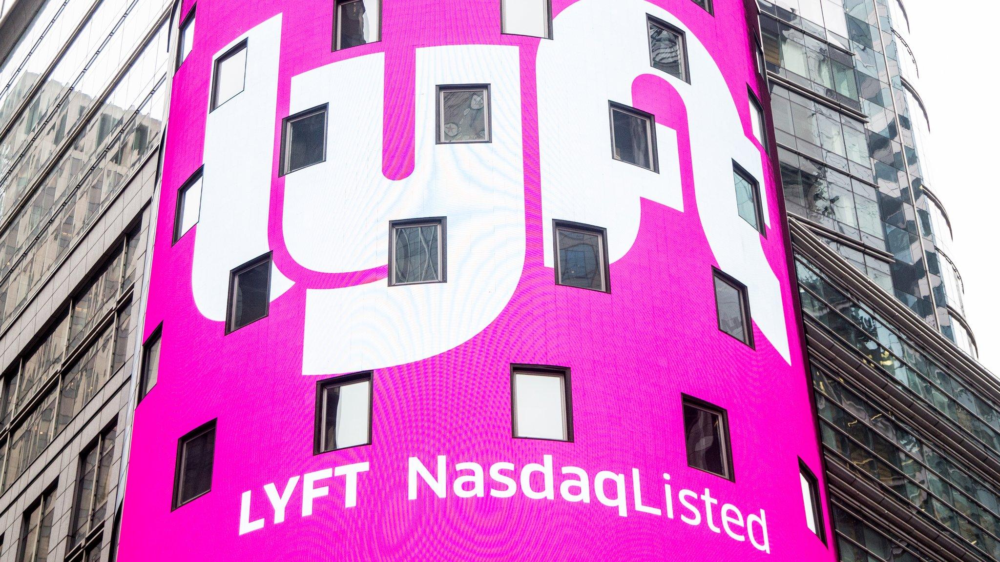 Lyft lists on the Nasdaq