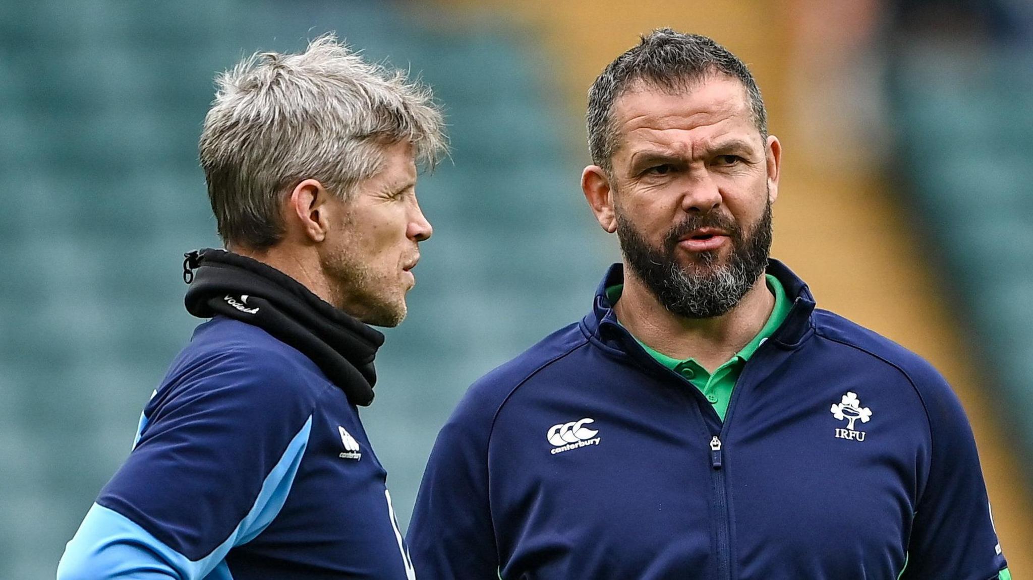 Simon Easterby and Andy Farrell 