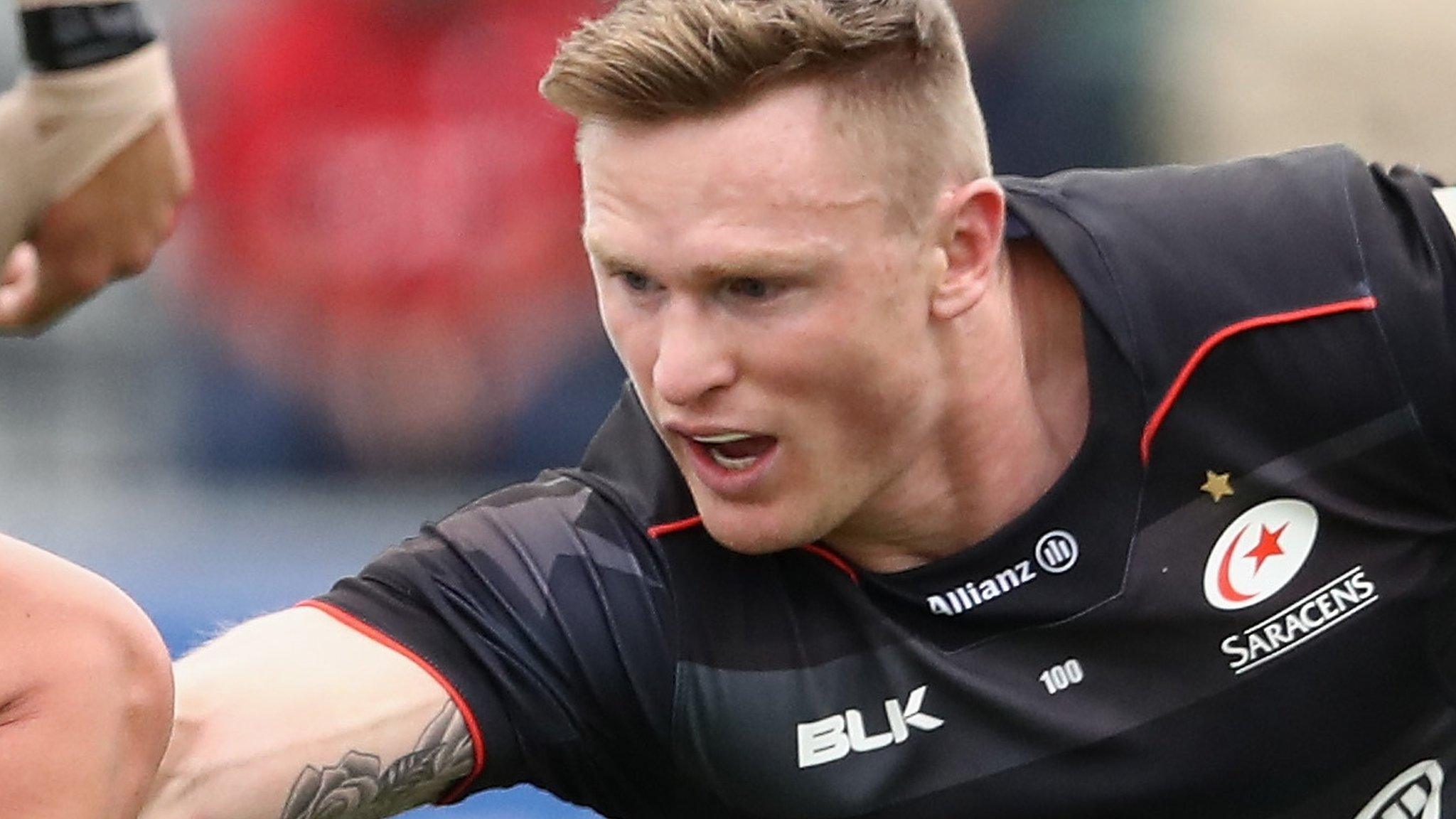 Saracens winger Chris Ashton