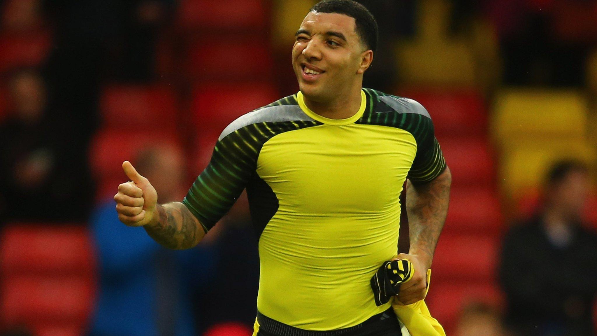 Watford striker Troy Deeney