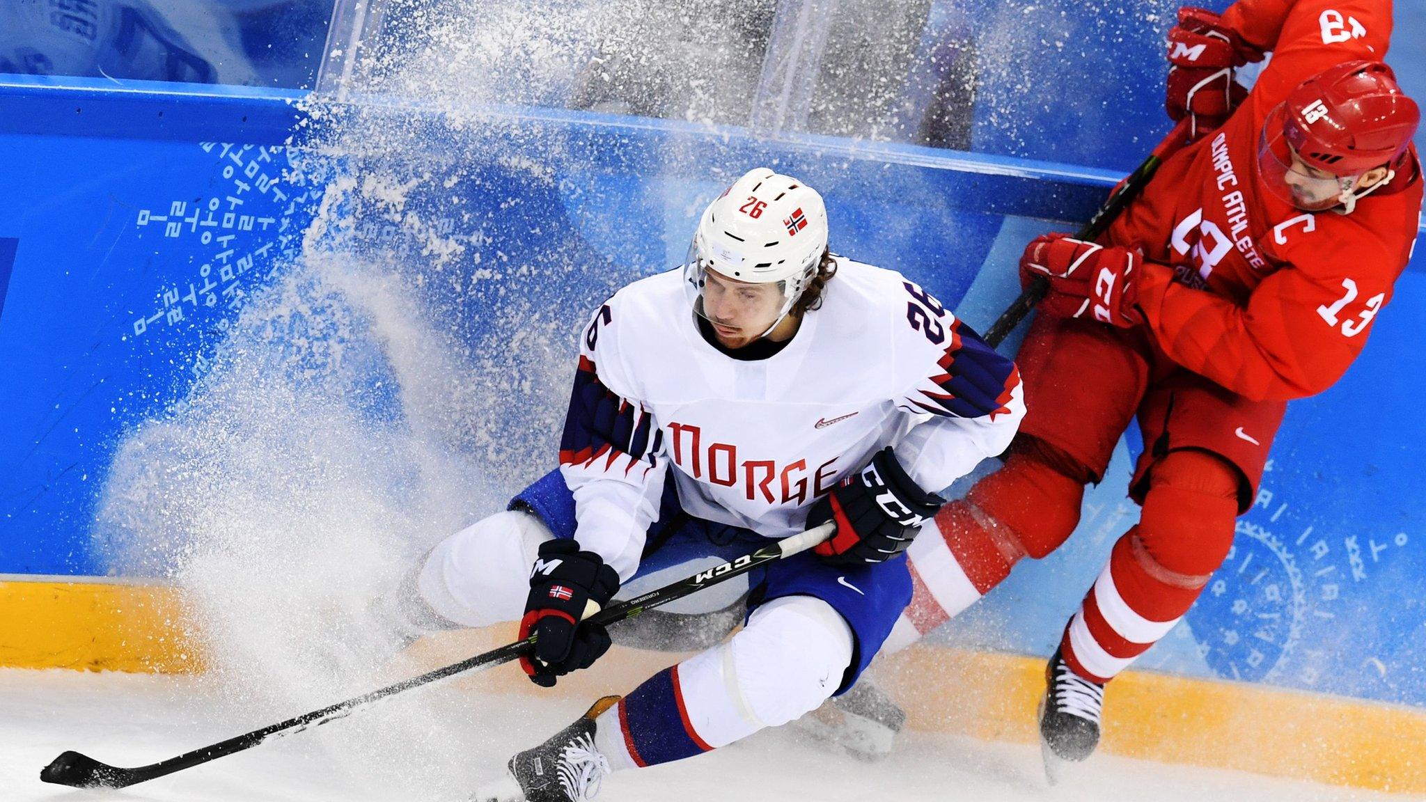 Men's ice hockey - OAR v Norway