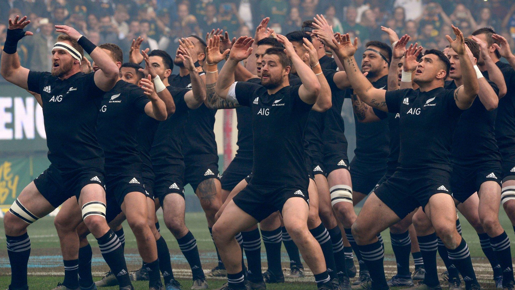 New Zealand take on Scotland at Murrayfield on Saturday