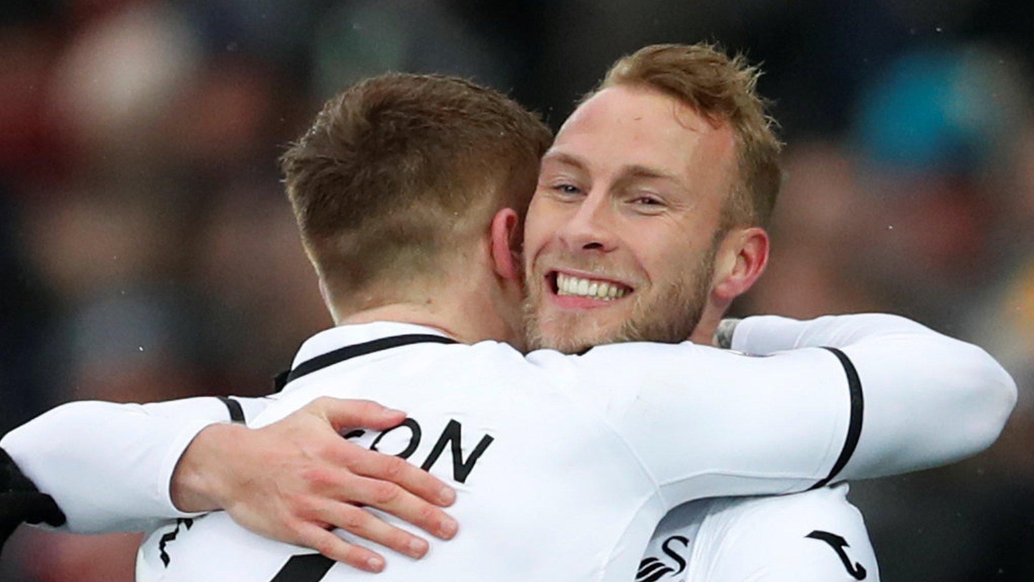 Swansea celebrate