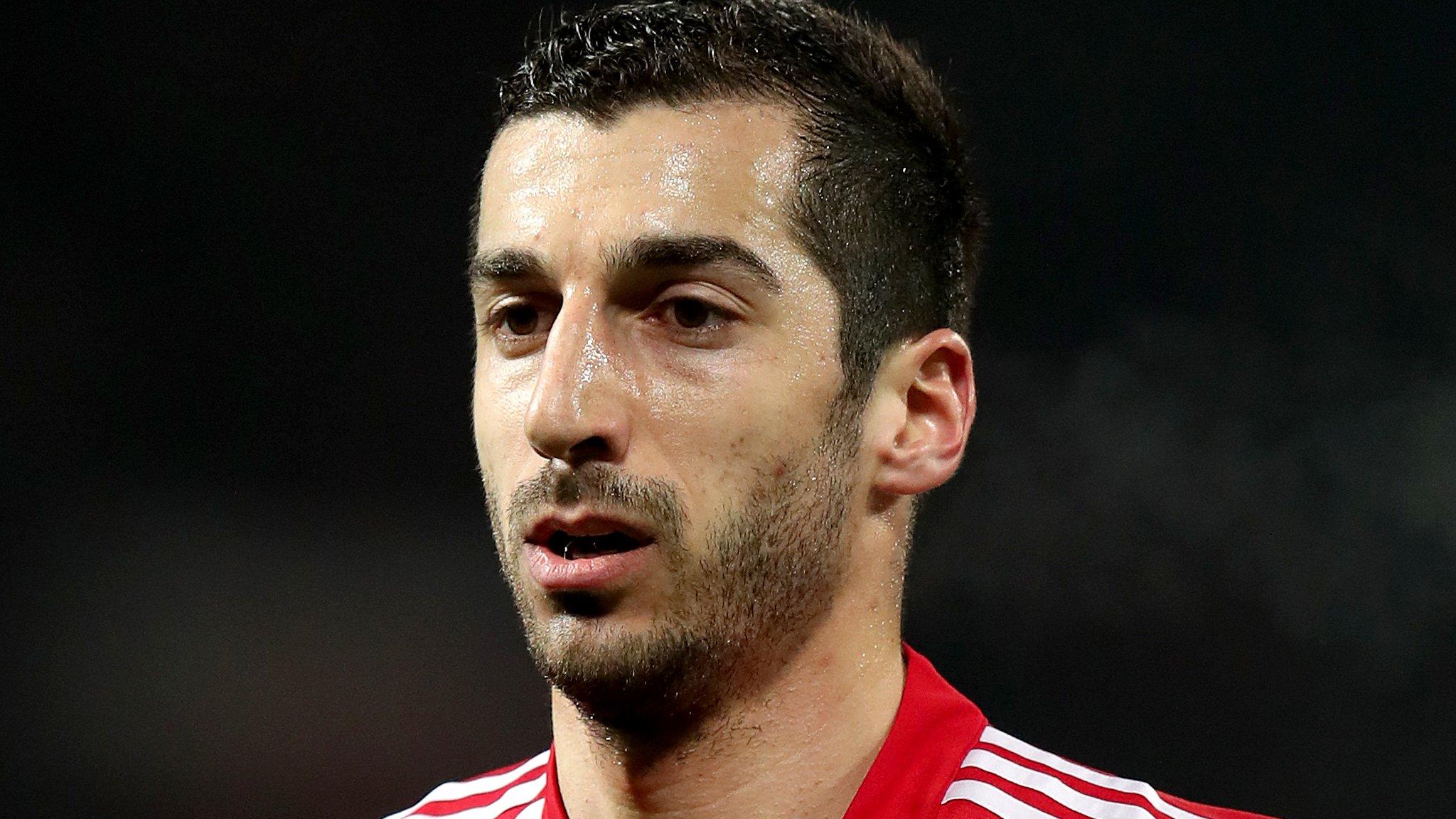 Manchester United's Henrikh Mkhitaryan