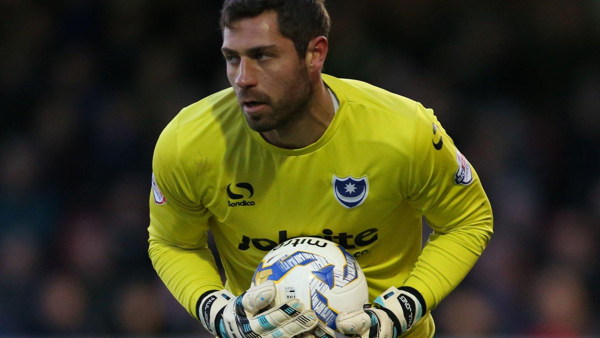 Portsmouth goalkeeper Paul Jones