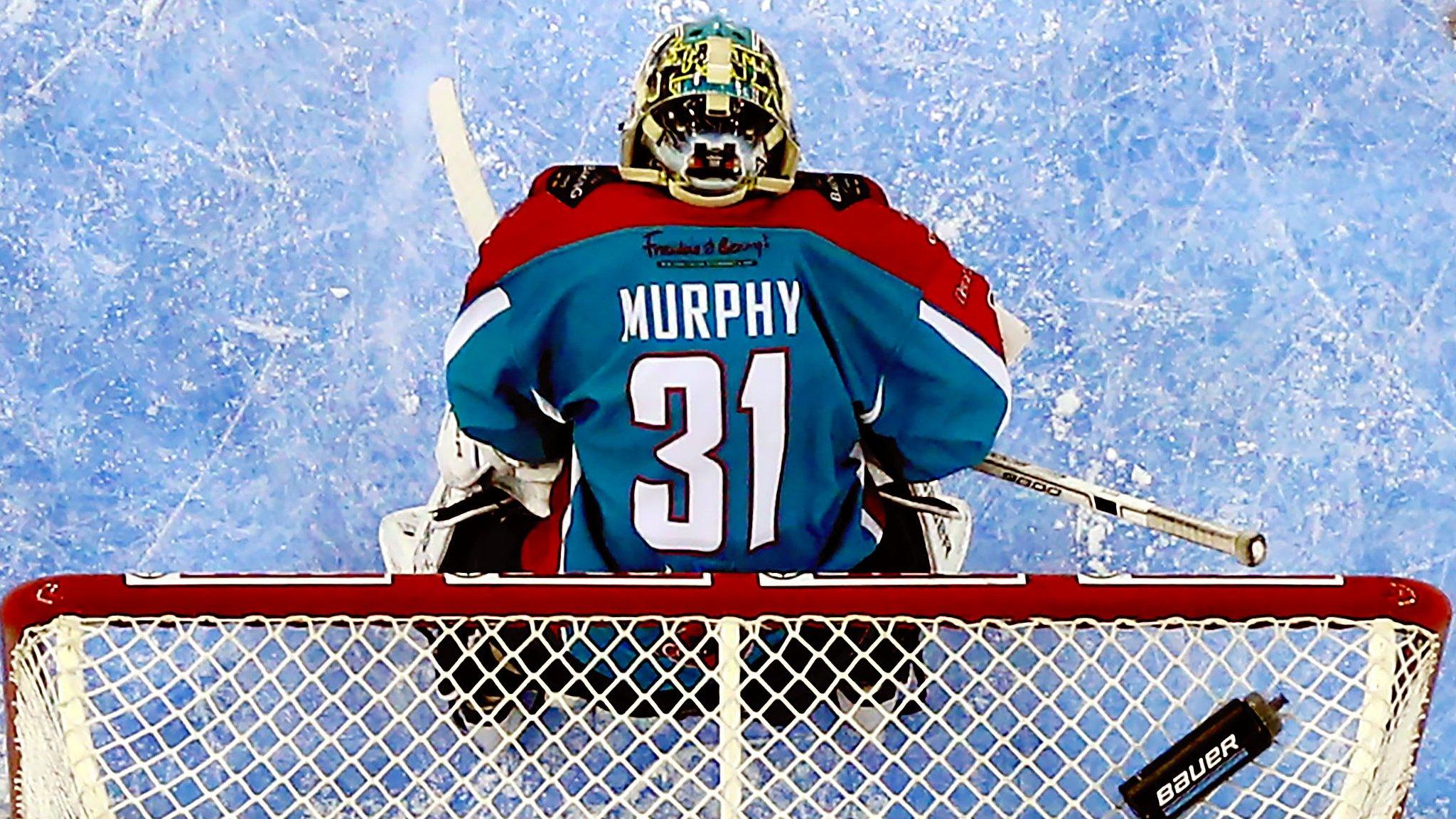 Giants netminder Stephen Murphy