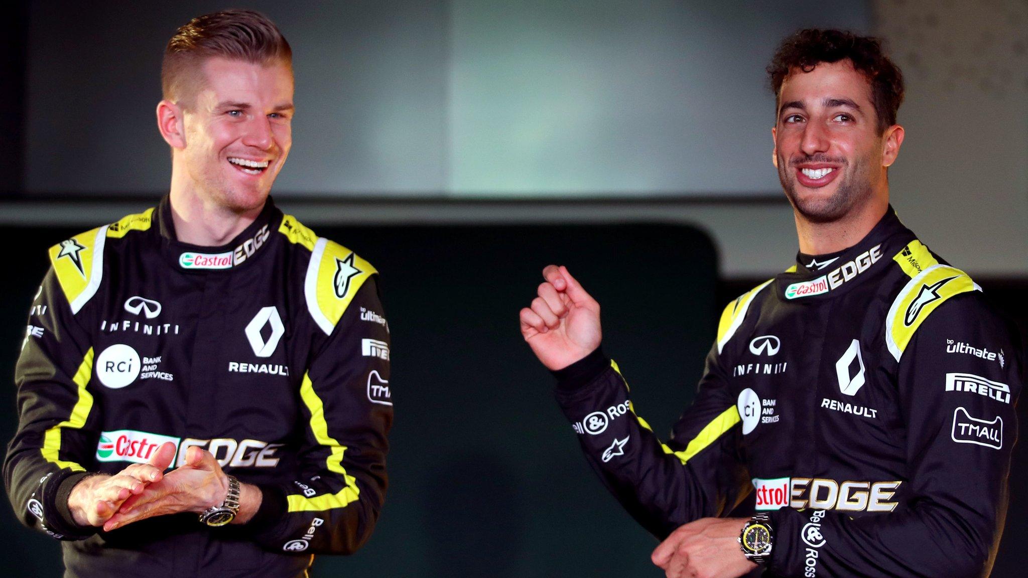 Nico Hulkenberg and Daniel Ricciardo