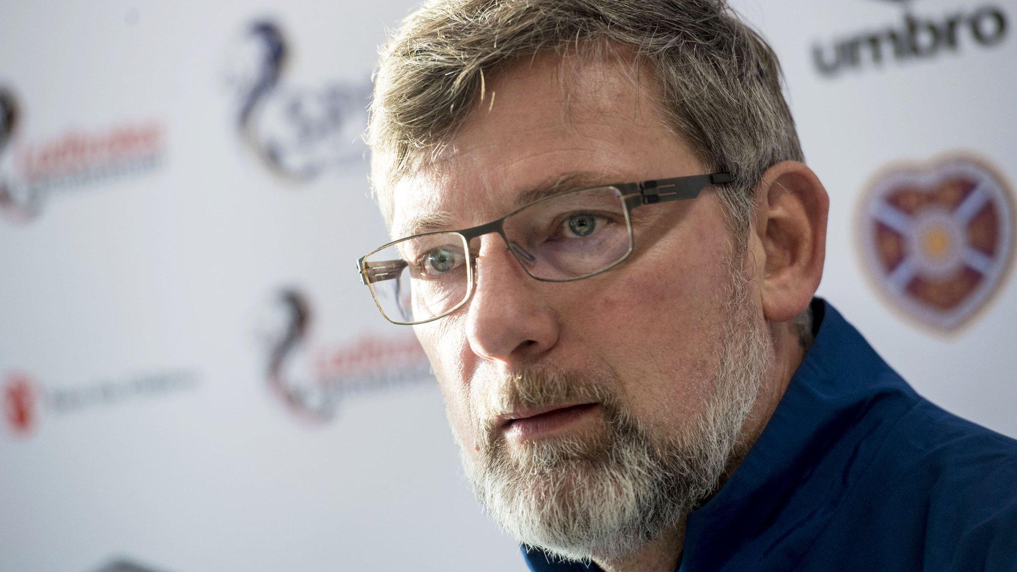 Hearts manager Craig Levein