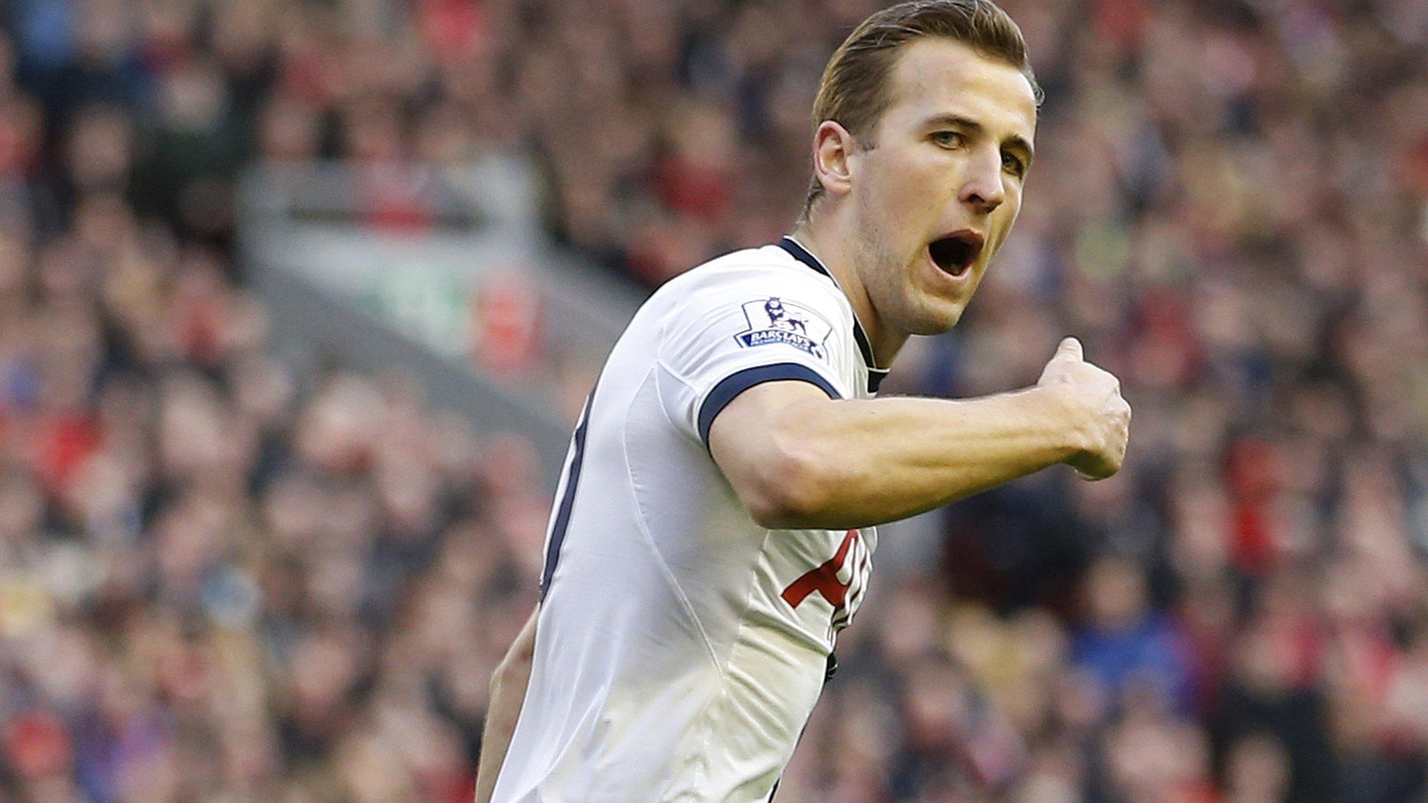 Harry Kane celebrates