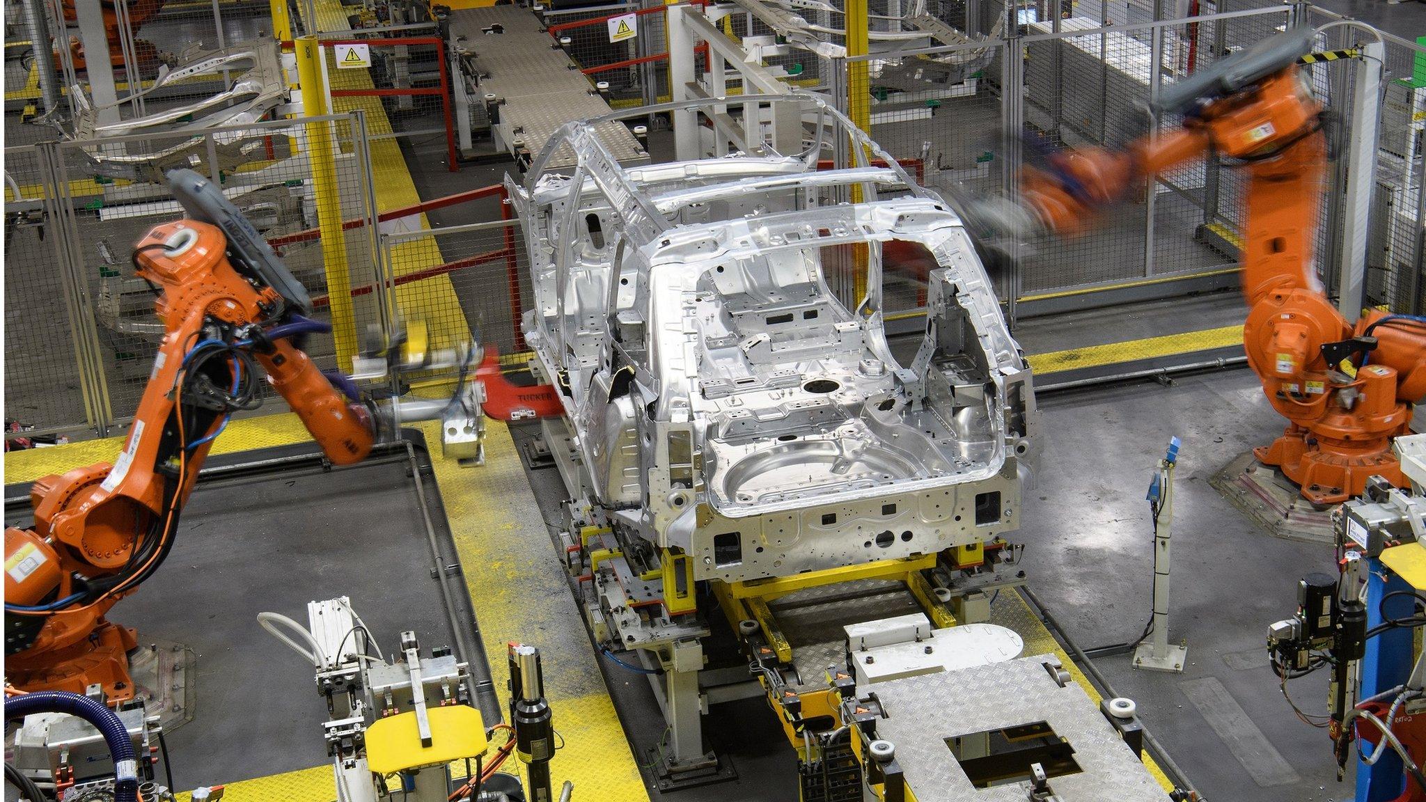 JLR assembly line