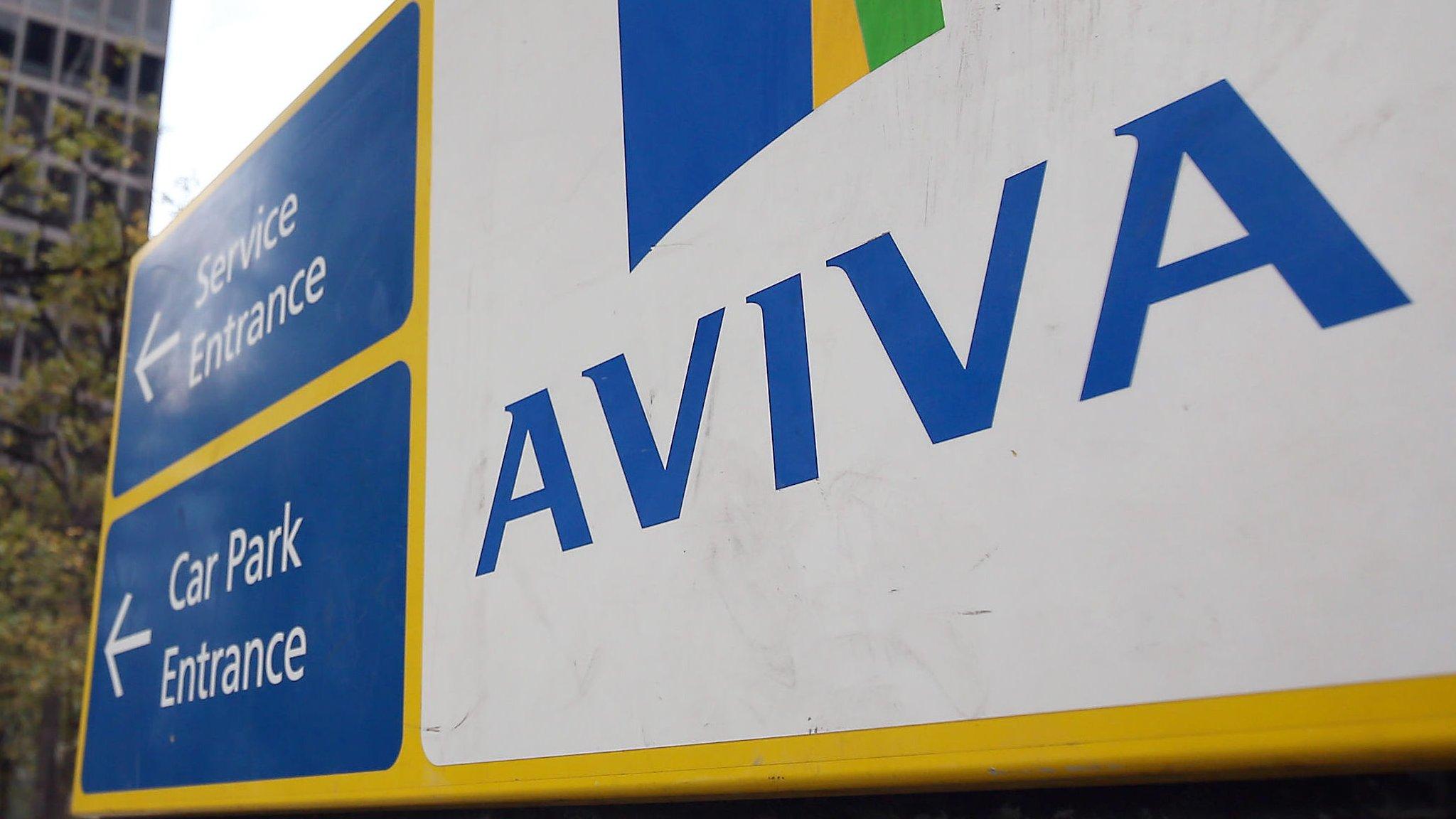 aviva sign