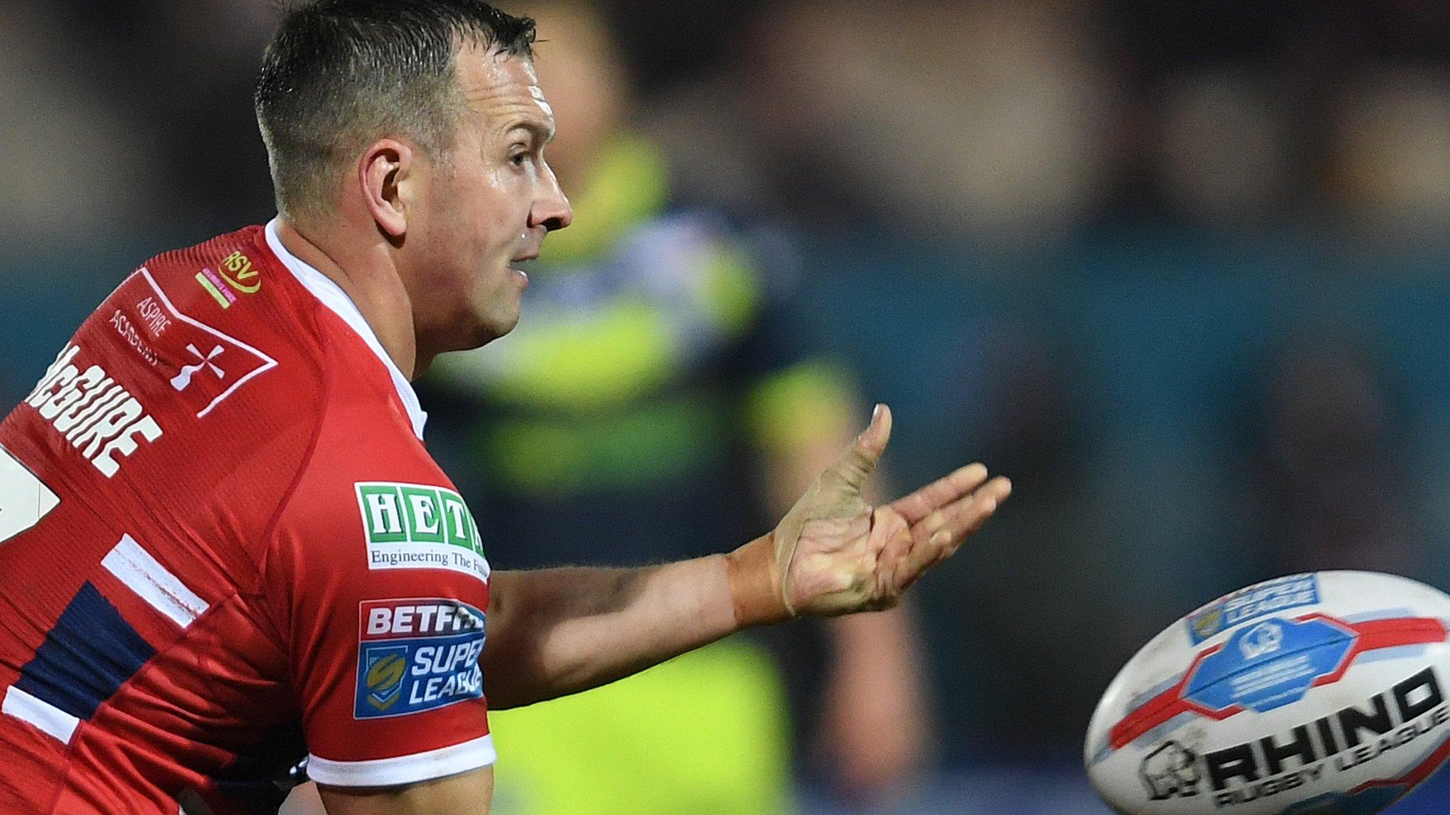 Danny McGuire in action for Hull KR