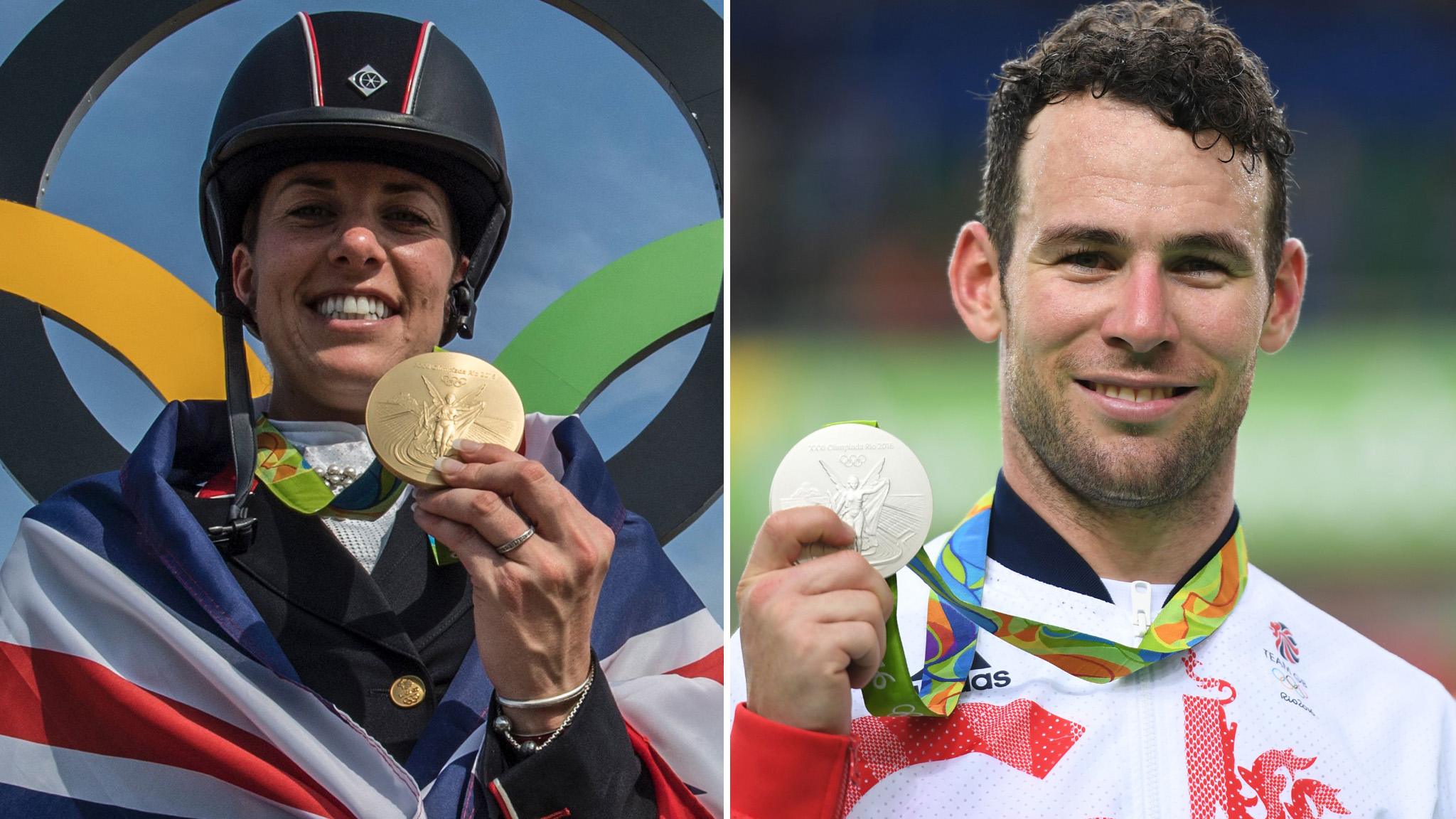 Charlotte Dujardin and Mark Cavendish