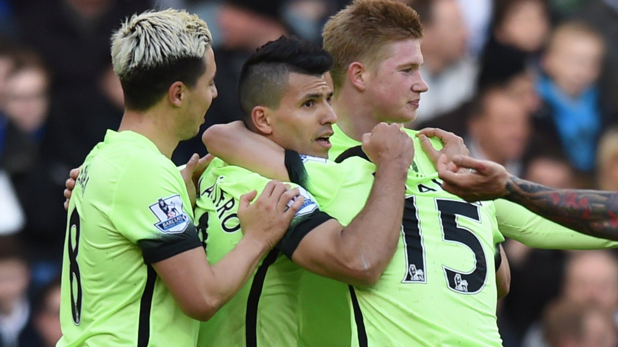 Manchester City celebrate