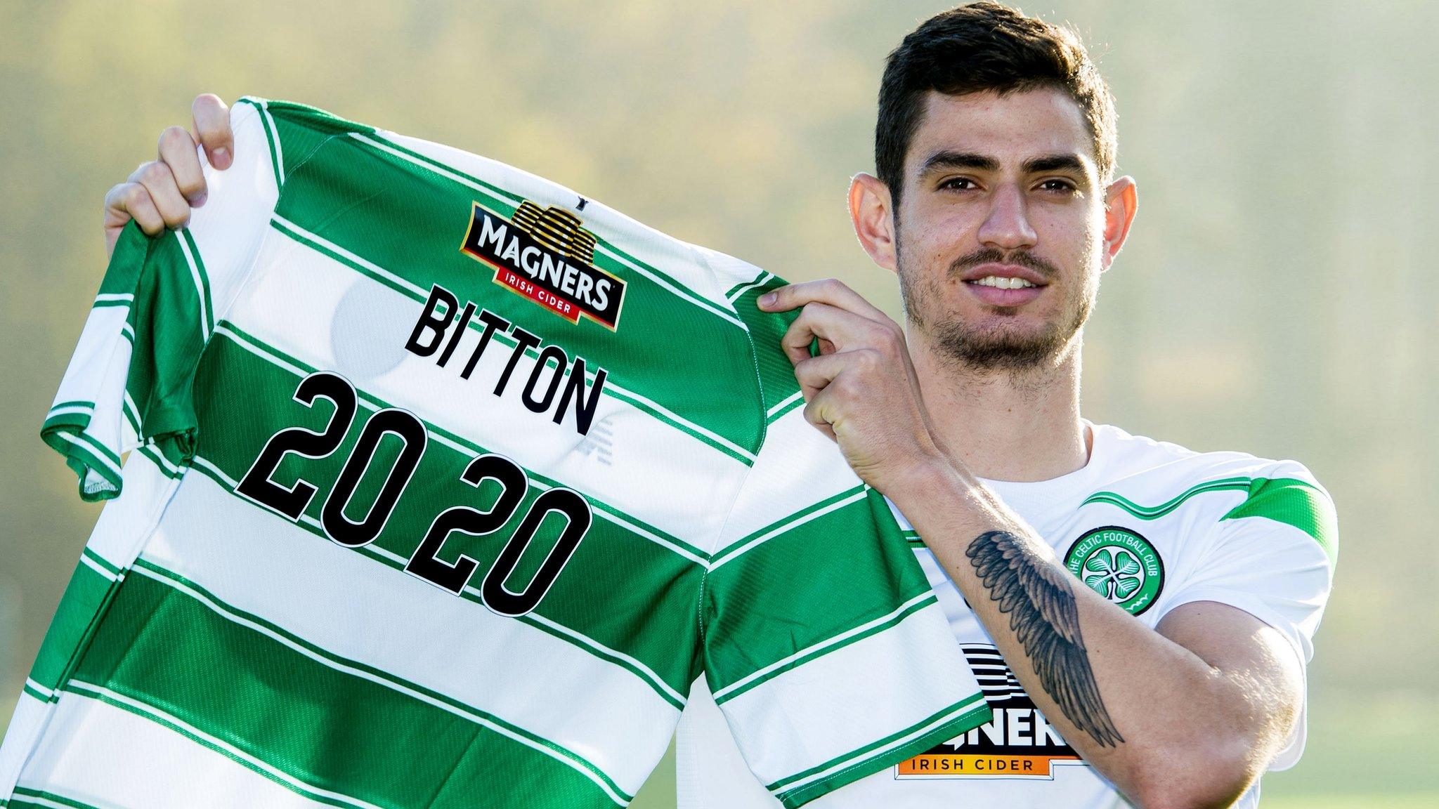 Celtic midfielder Nir Bitton