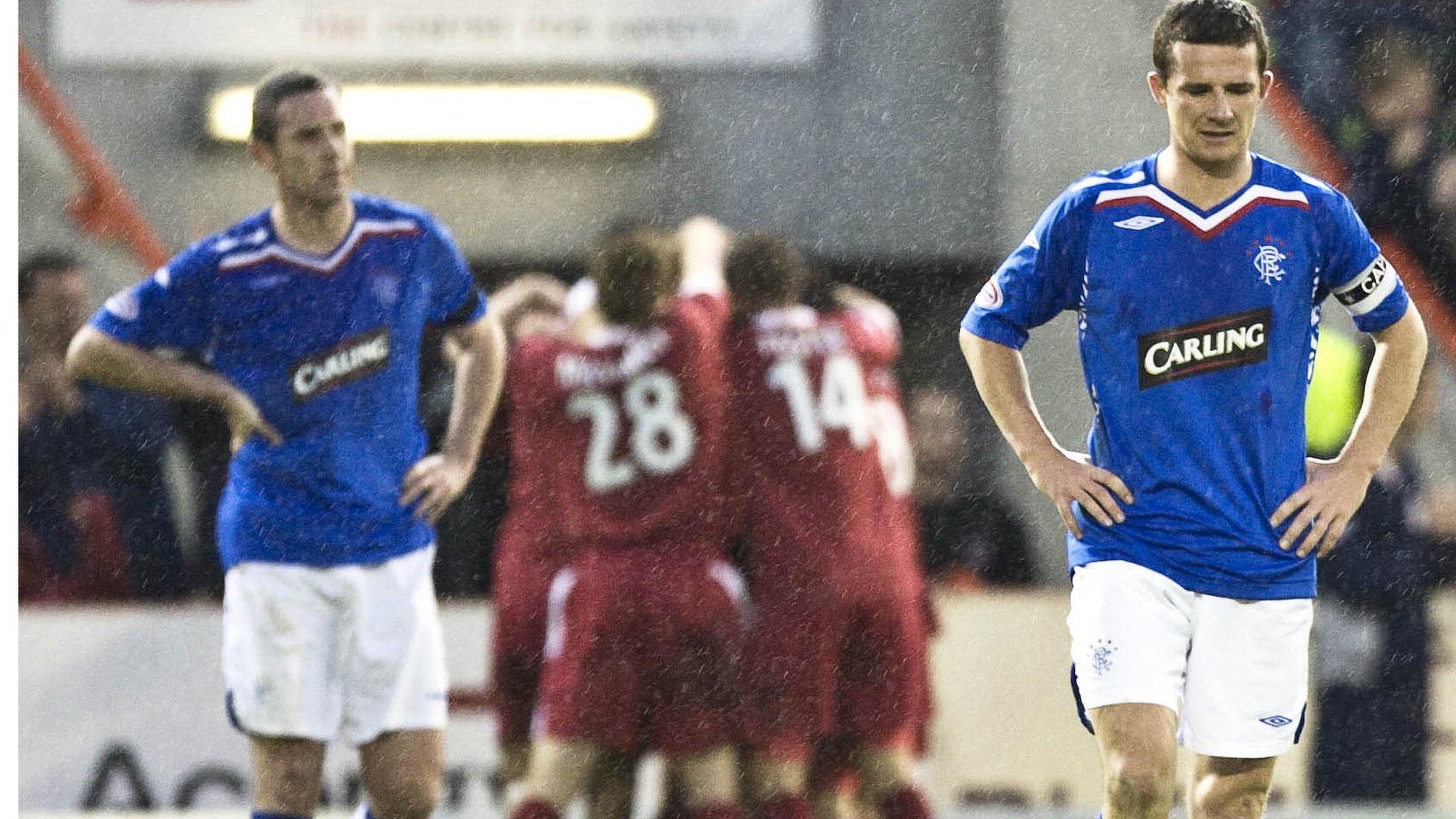 Aberdeen and Rangers have a long history of fierce rivalry