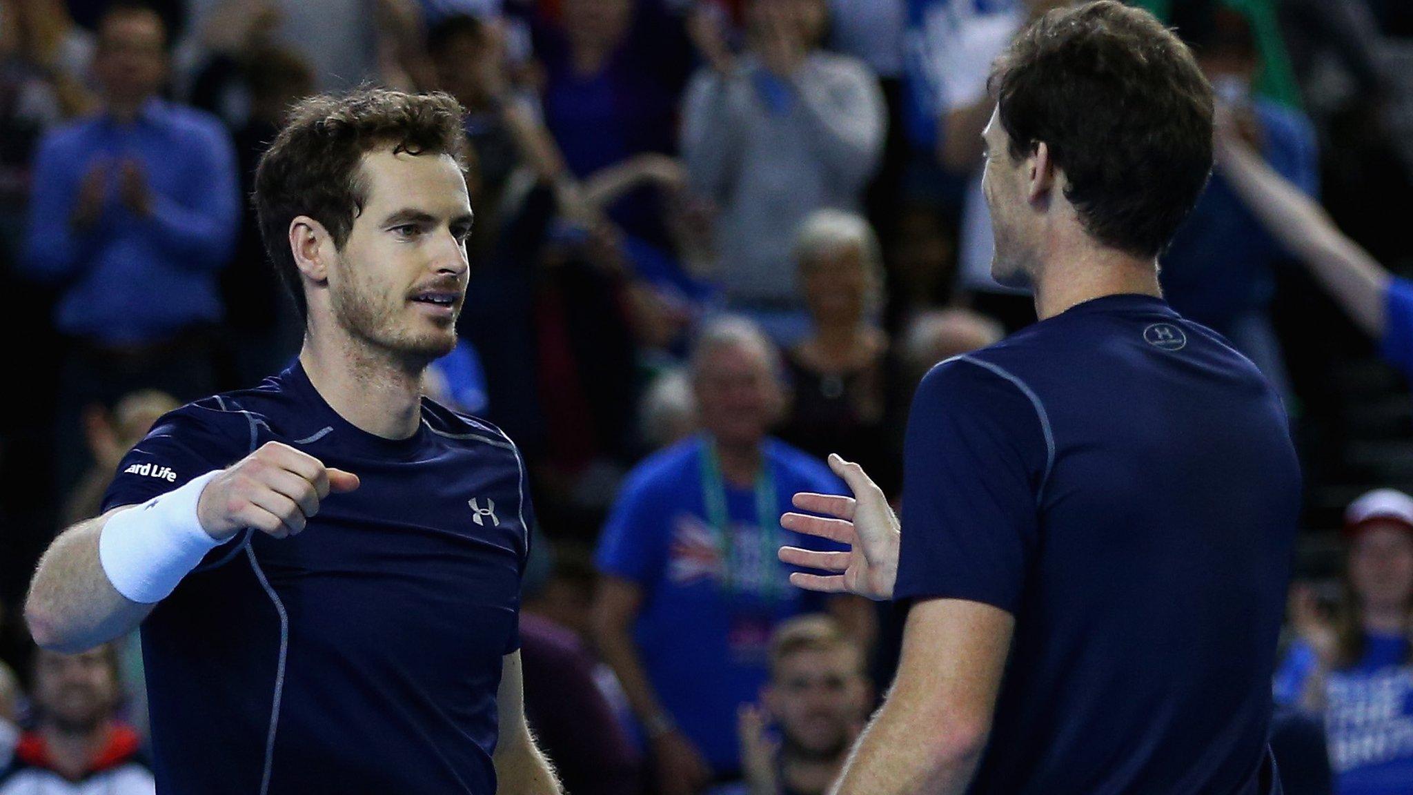 Andy Murray and Jamie Murray